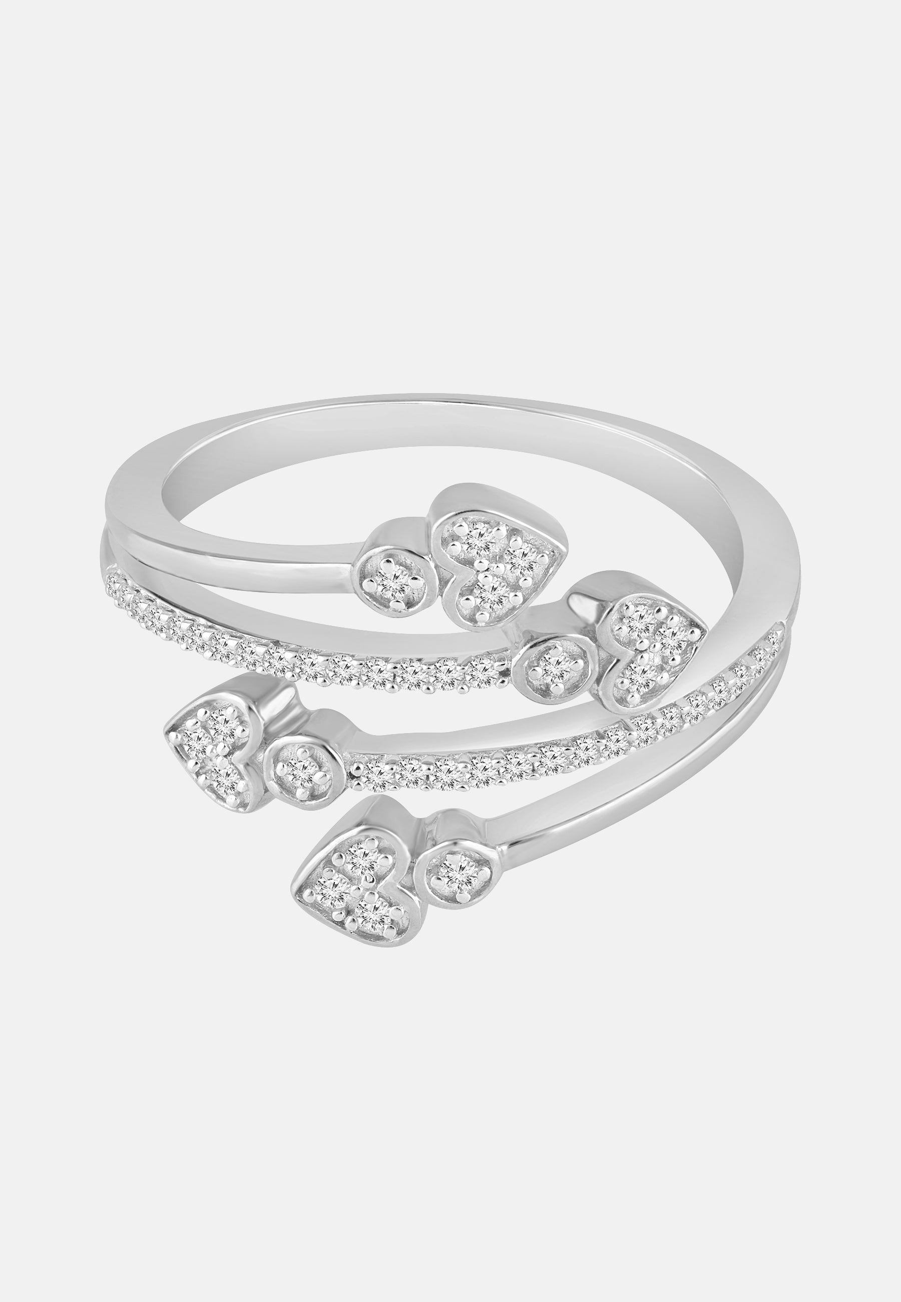 Diamant Exquis Ring Silver