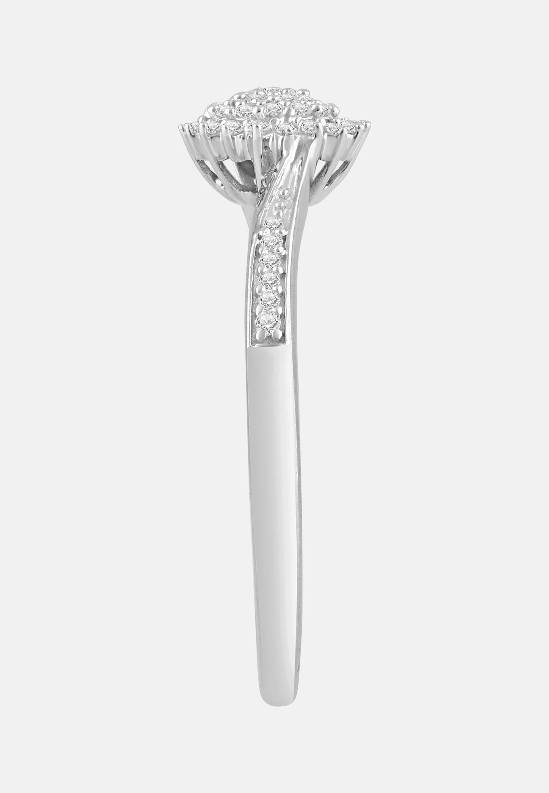 Diamant Exquis Ring Silver