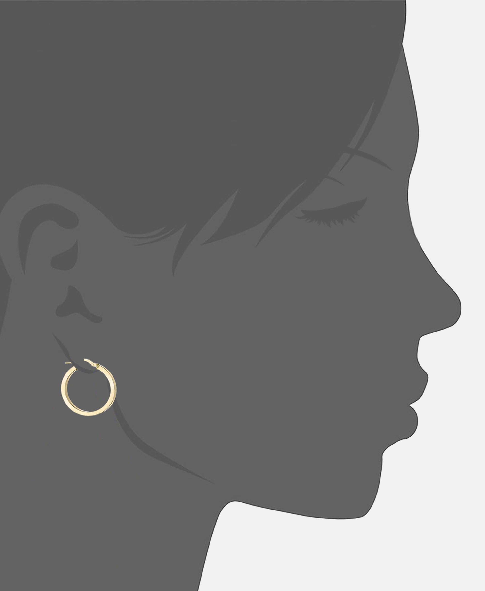 DIAMANT LETERNEL Earrings Gold