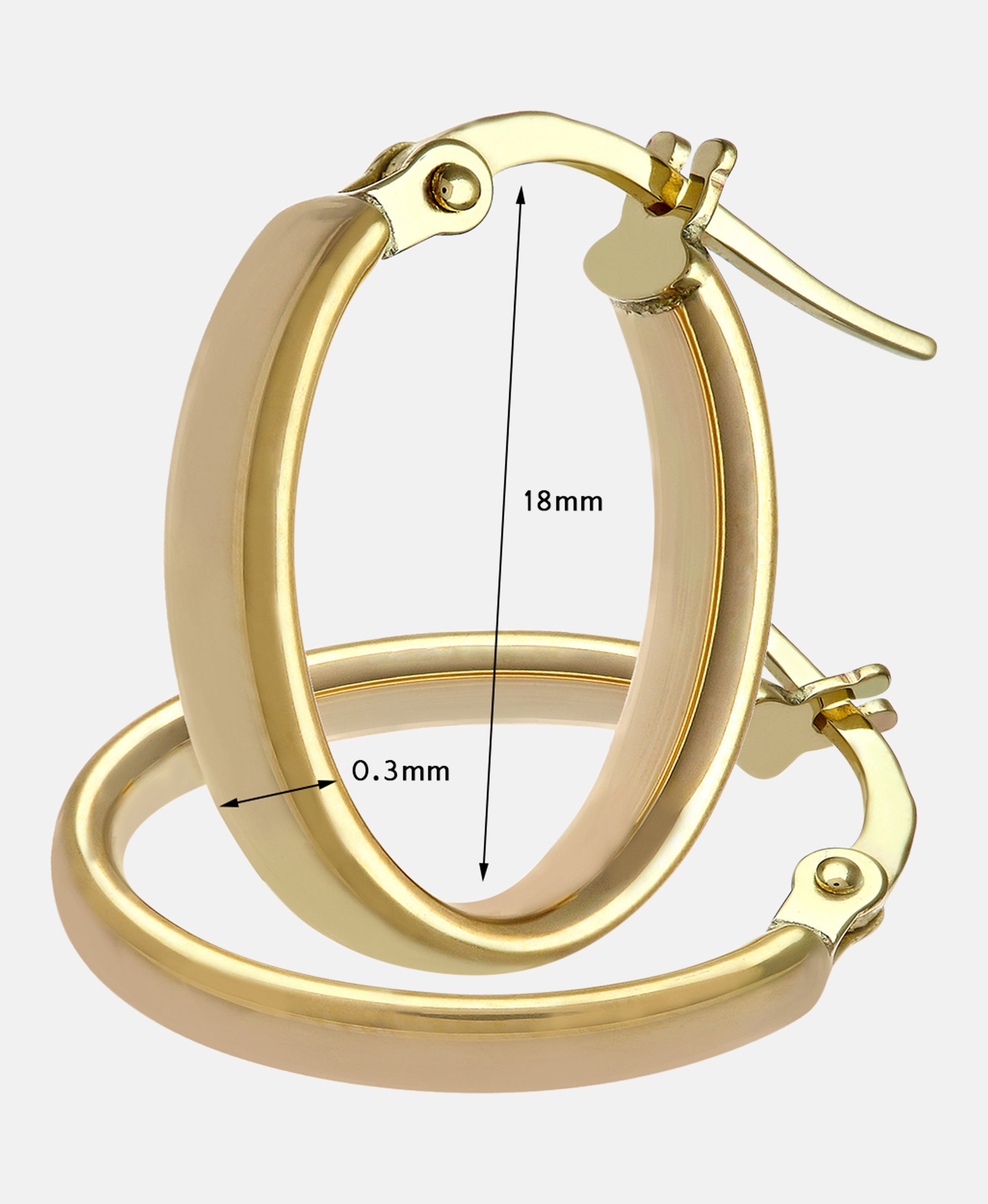 DIAMANT LETERNEL Earrings Gold