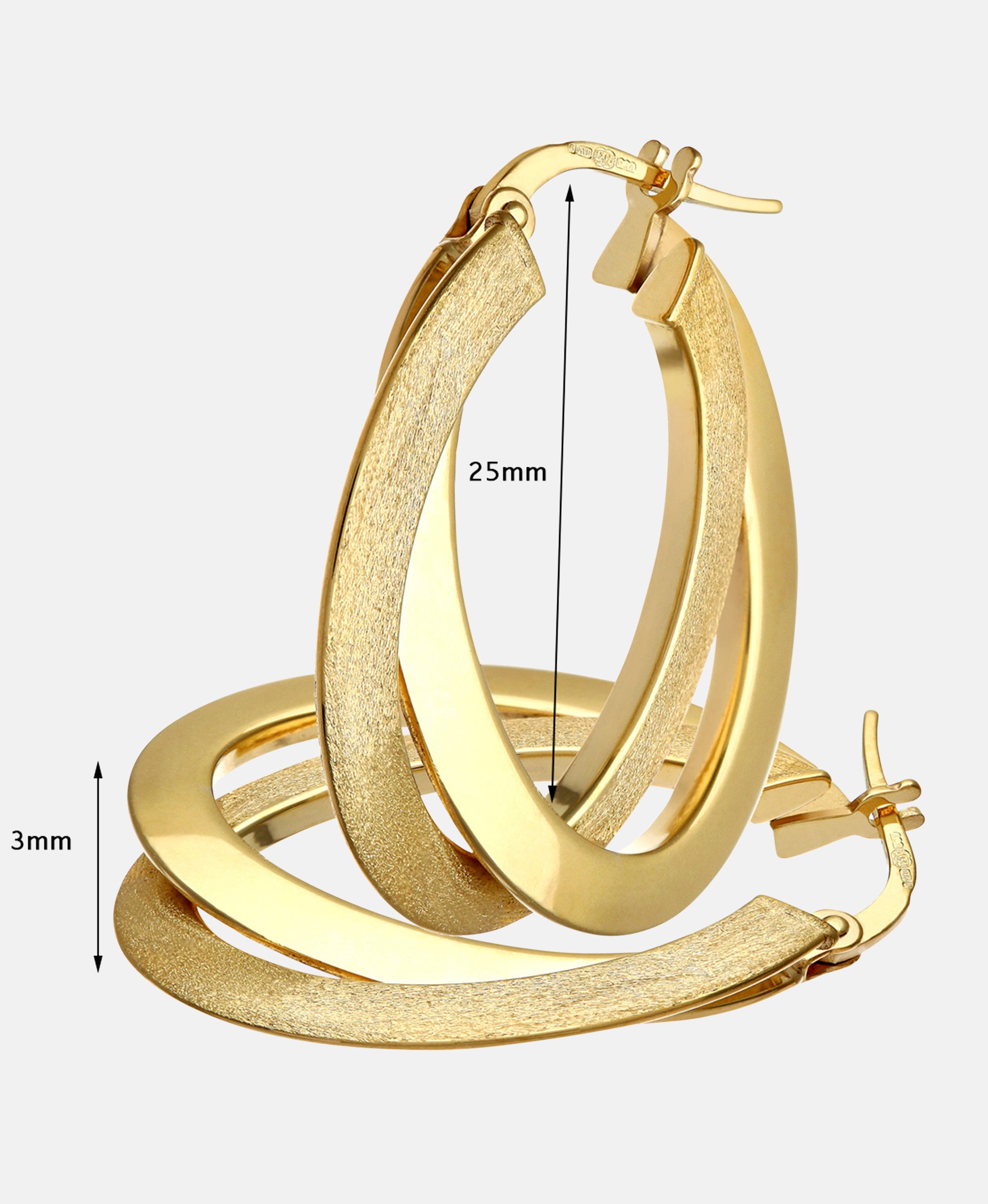 DIAMANT LETERNEL Earrings Gold