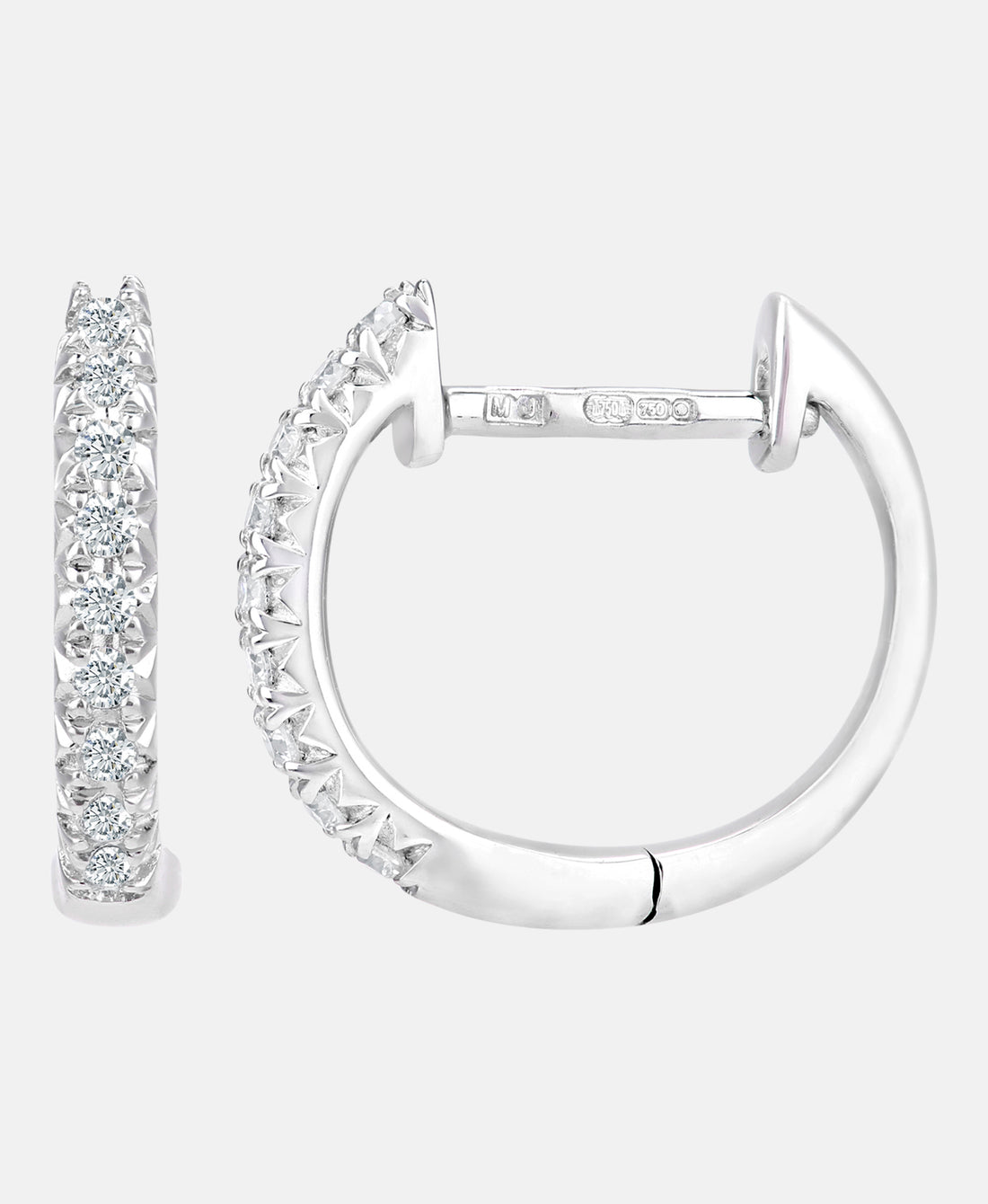 DIAMANT LETERNEL Earrings Silver