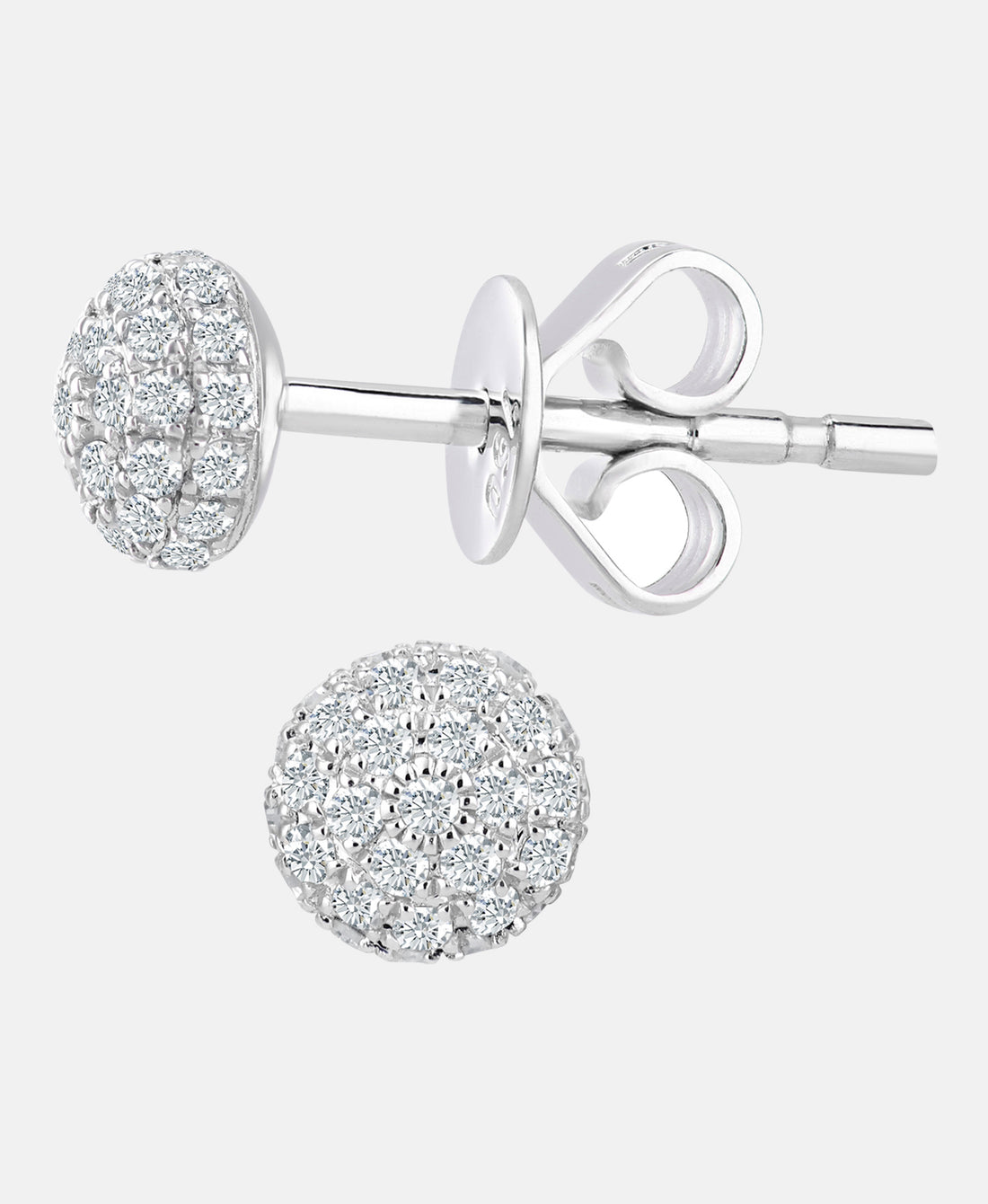 DIAMANT LETERNEL Earrings Silver