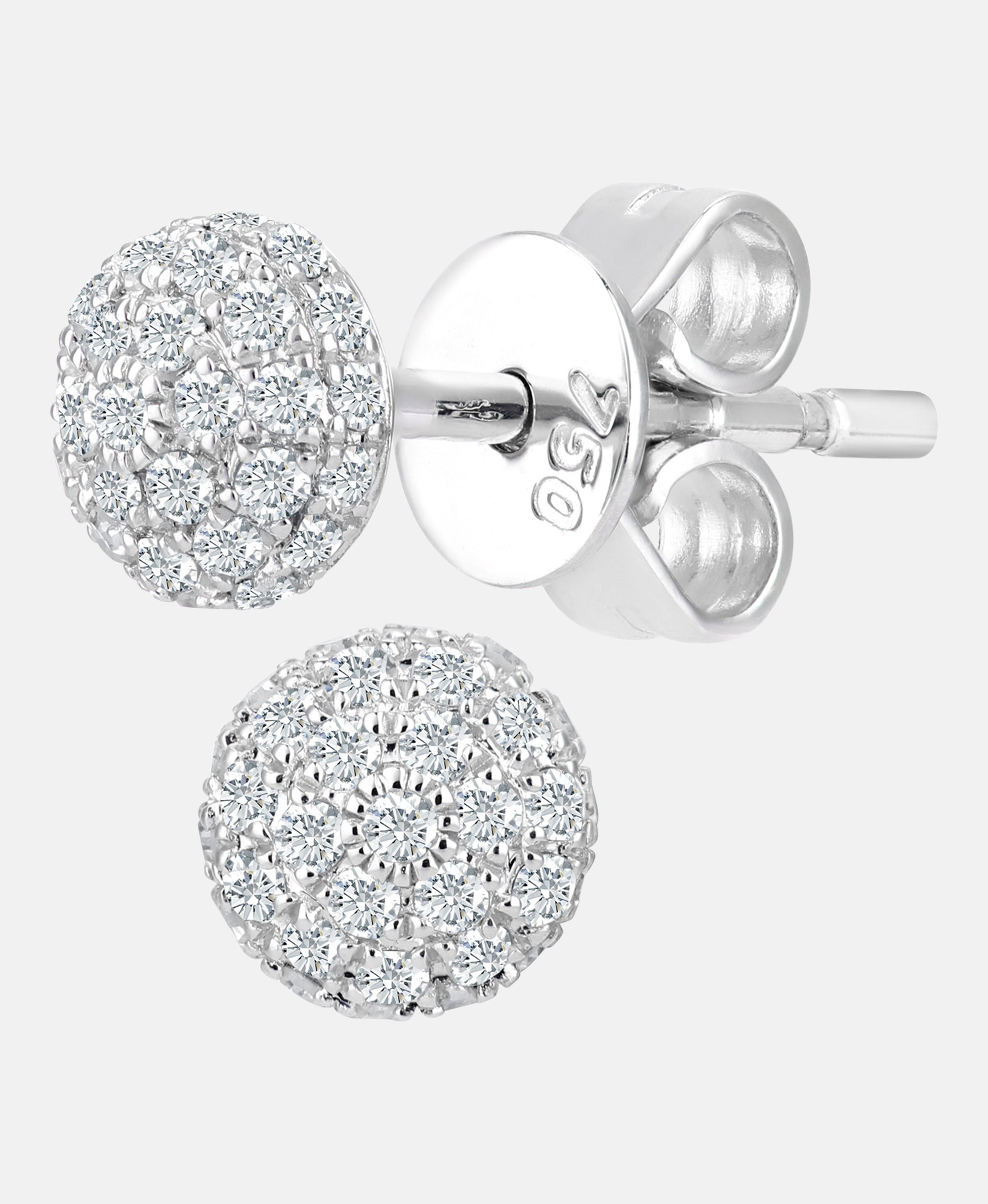 DIAMANT LETERNEL Earrings Silver