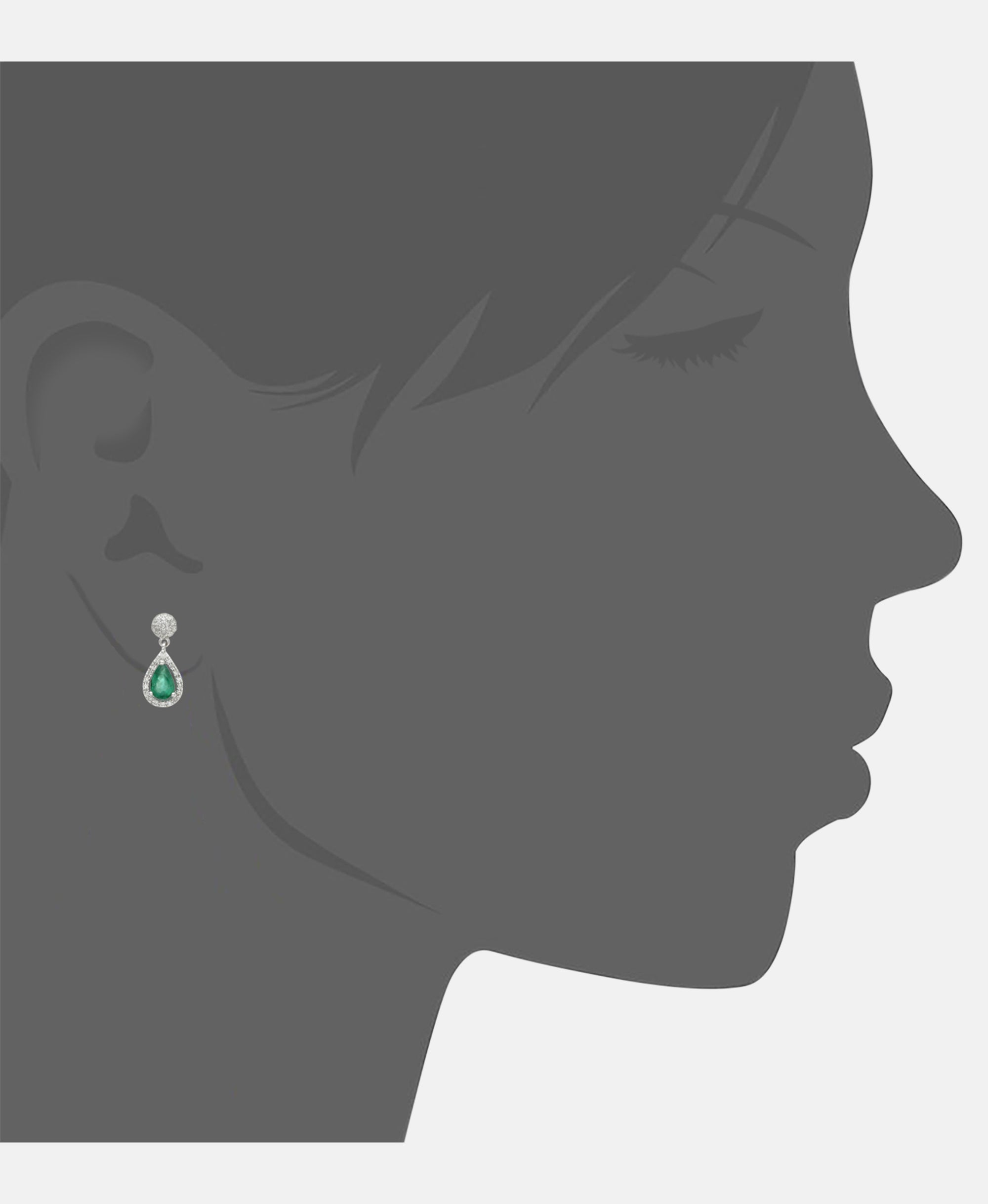 DIAMANT LETERNEL Earrings Silver