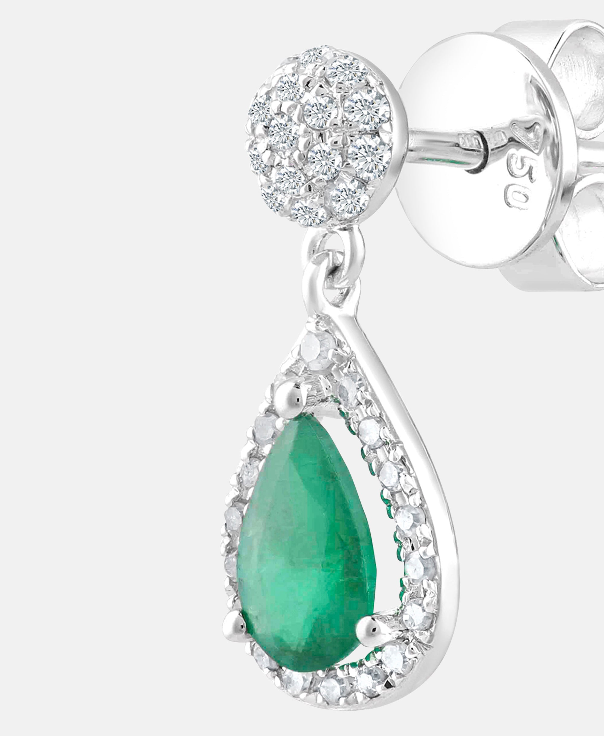 DIAMANT LETERNEL Earrings Silver