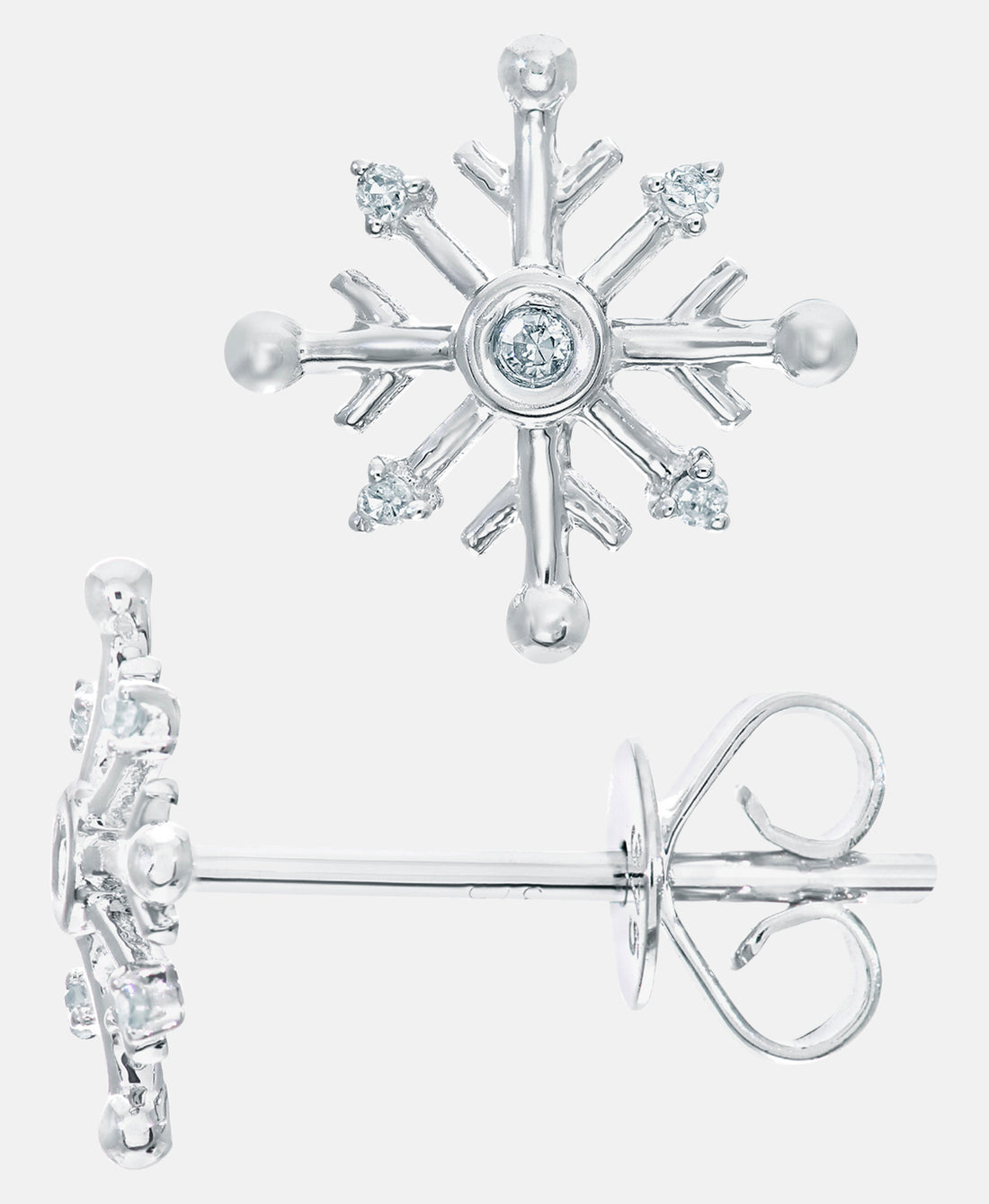 DIAMANT LETERNEL Earrings Silver