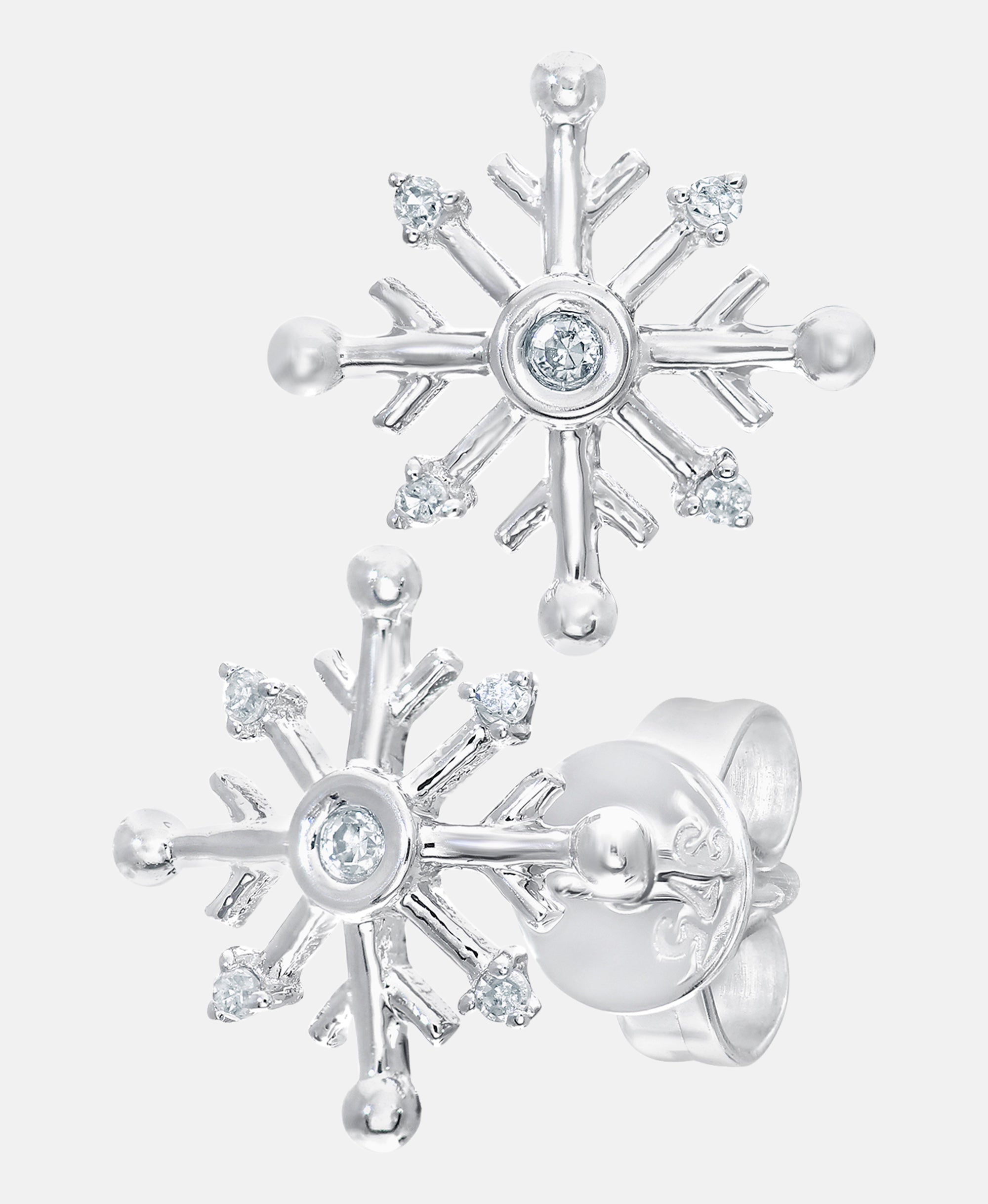 DIAMANT LETERNEL Earrings Silver