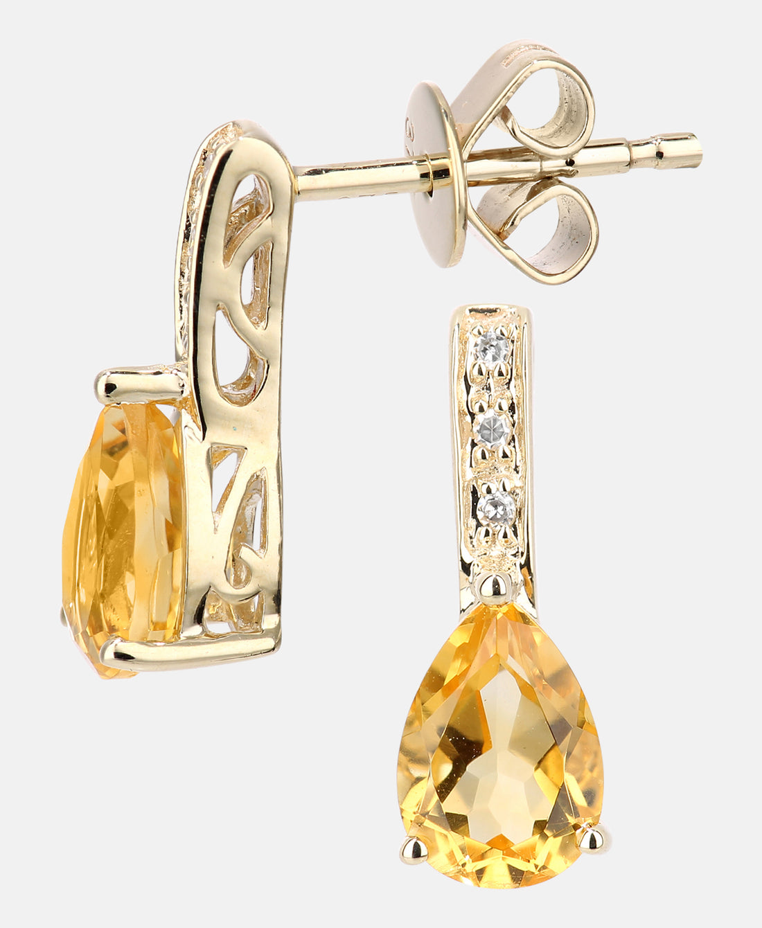 DIAMANT LETERNEL Earrings Yellow gold