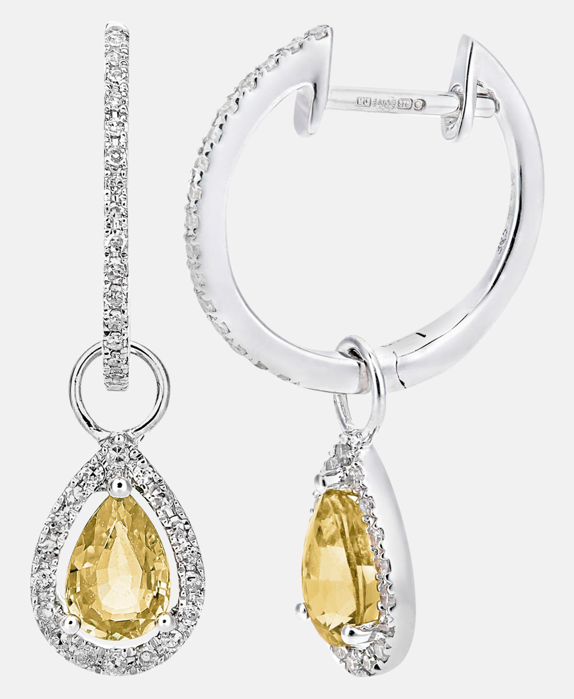 DIAMANT LETERNEL Earrings Silver