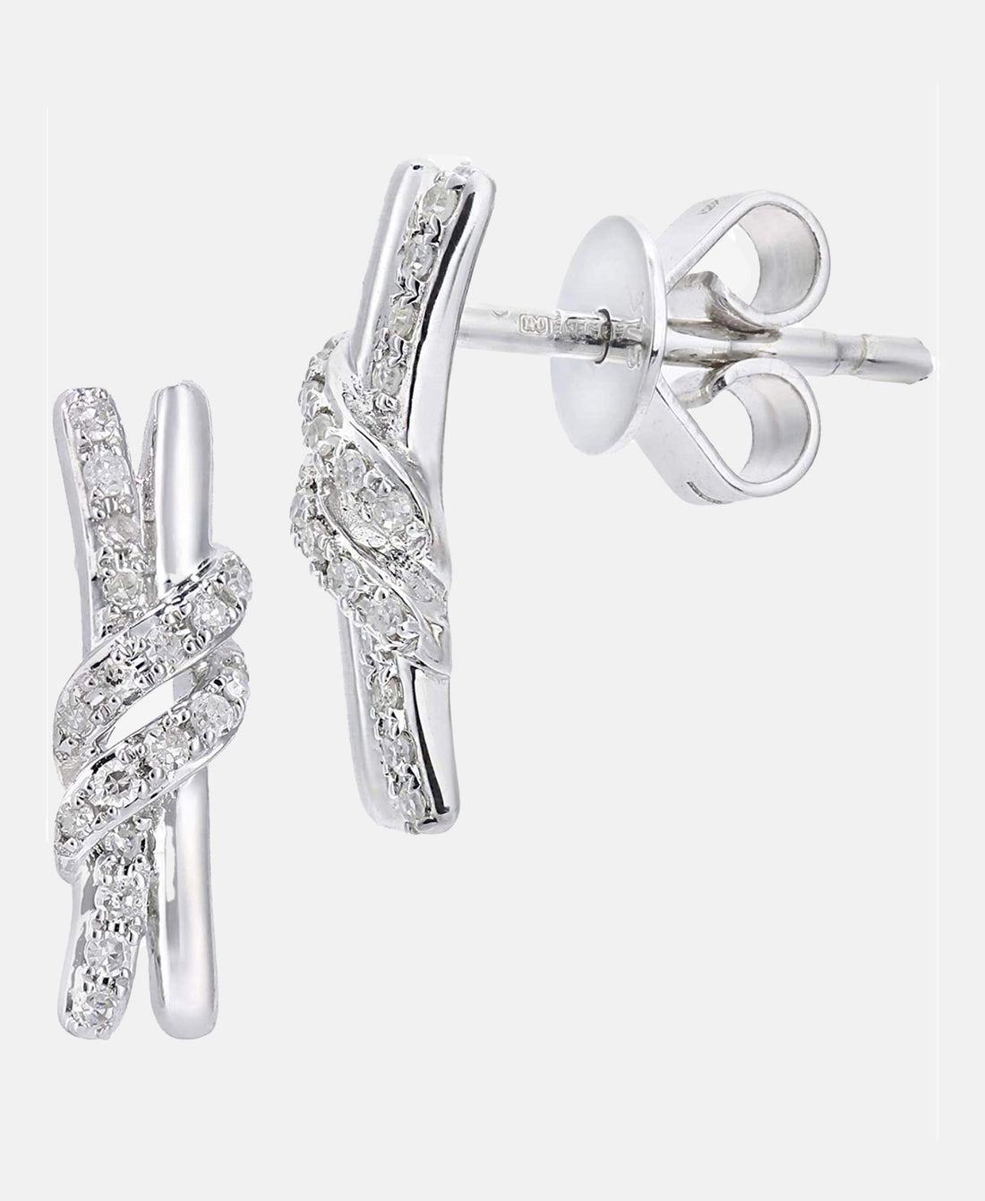 DIAMANT LETERNEL Earrings Silver
