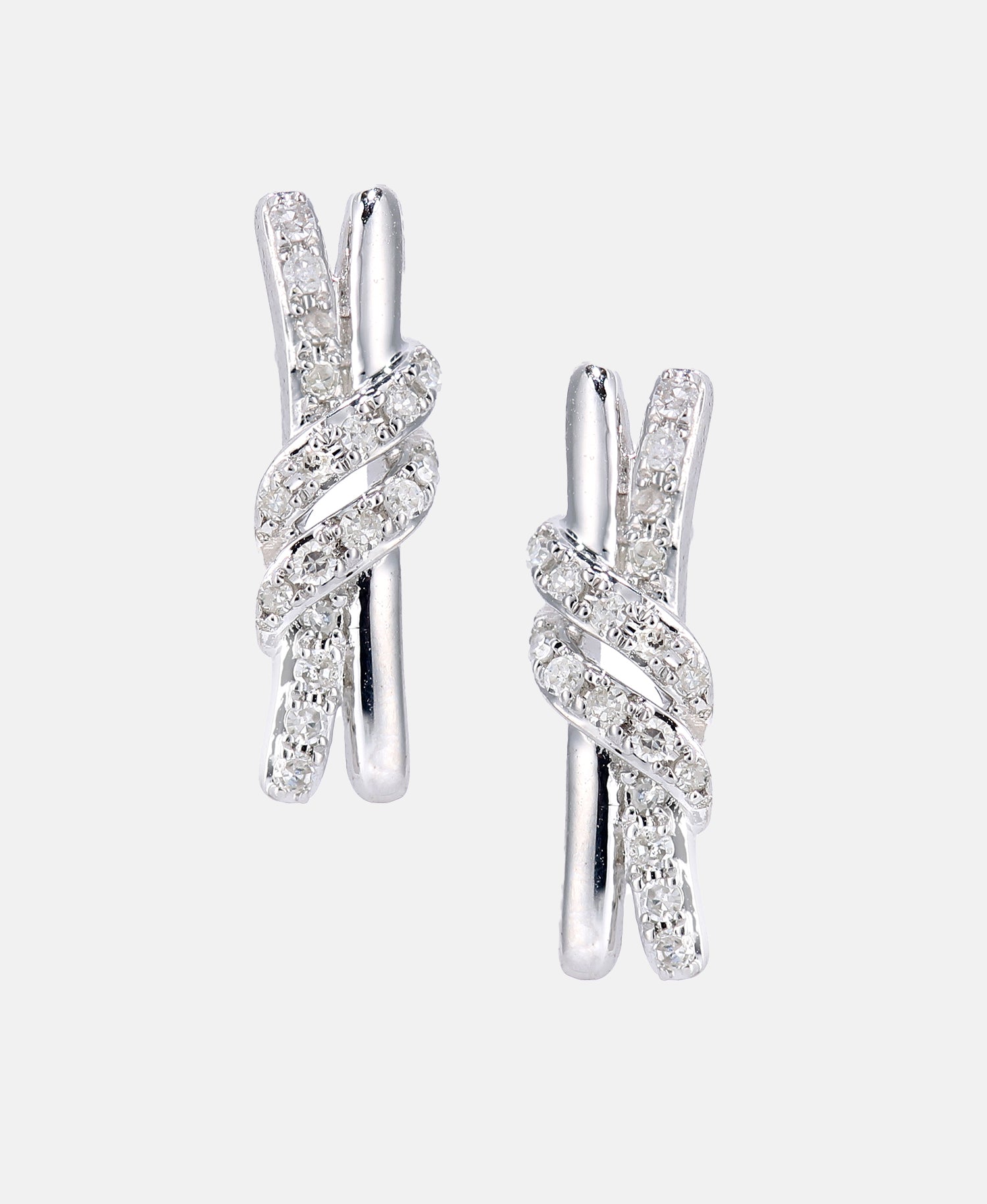 DIAMANT LETERNEL Earrings Silver