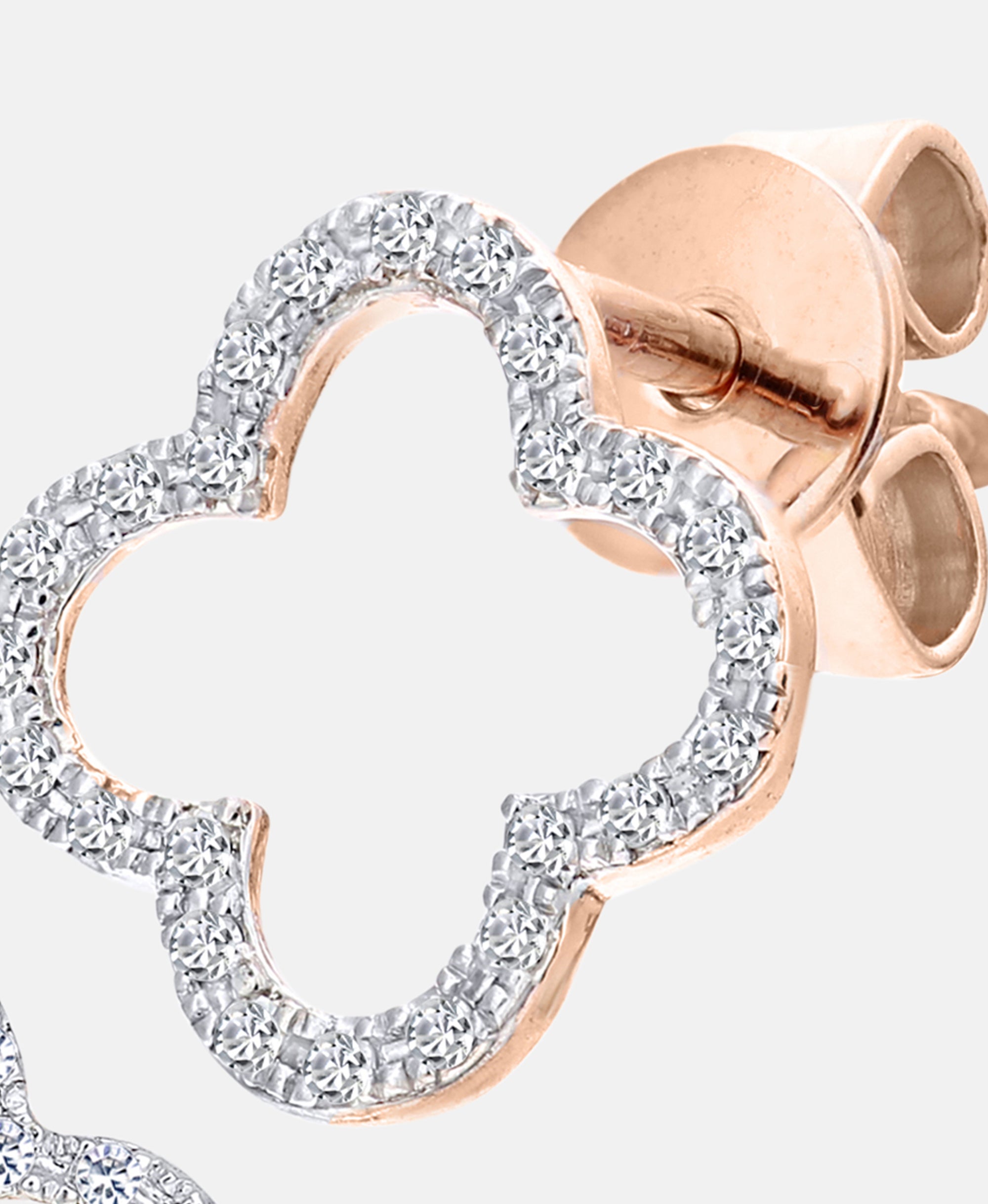DIAMANT LETERNEL Earrings Rose gold