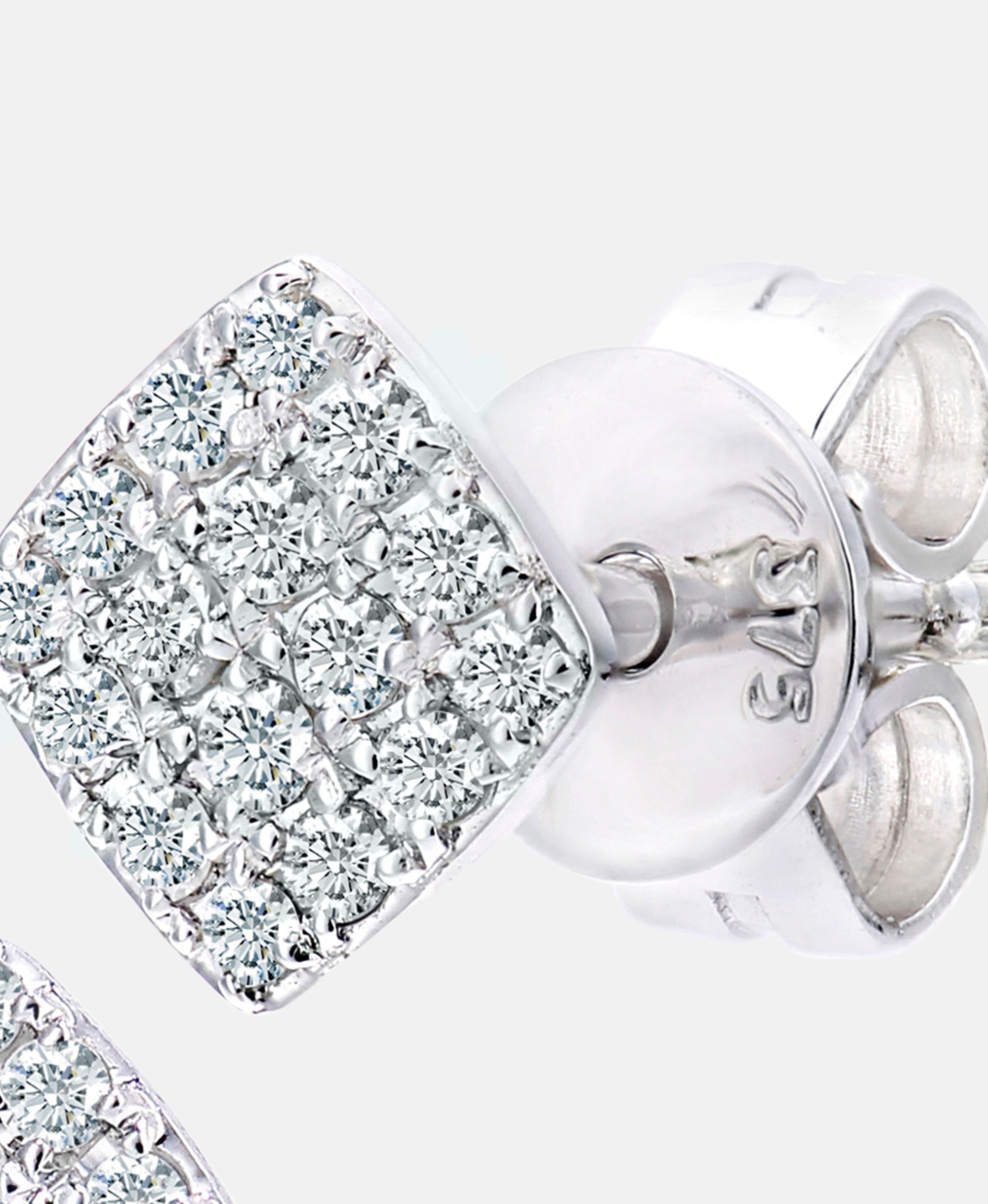 DIAMANT LETERNEL Earrings Silver