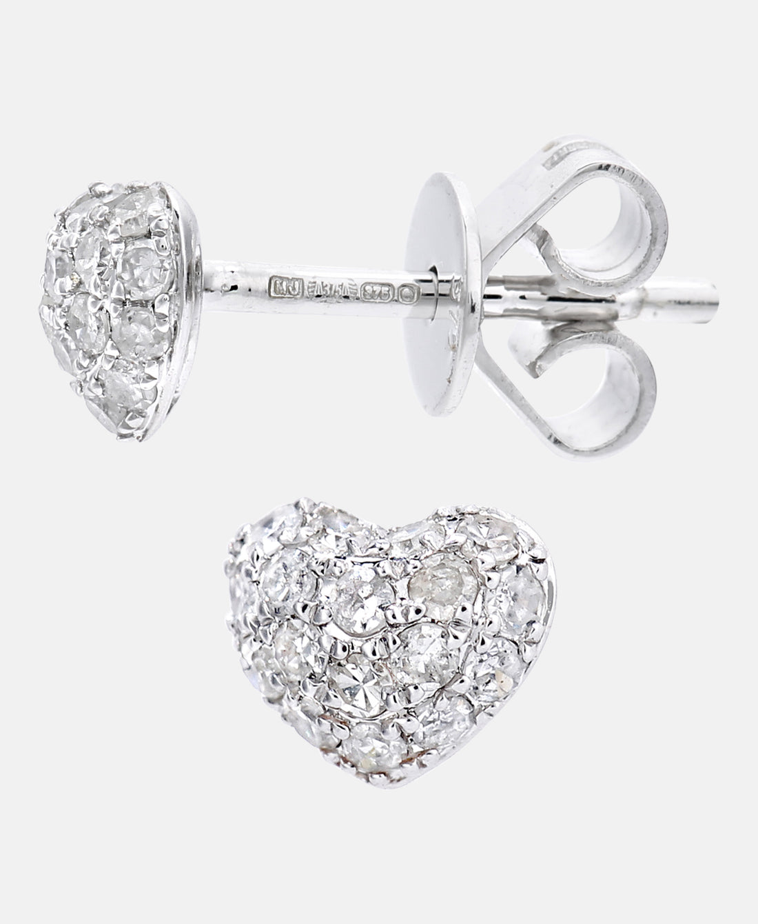 DIAMANT LETERNEL Earrings Silver