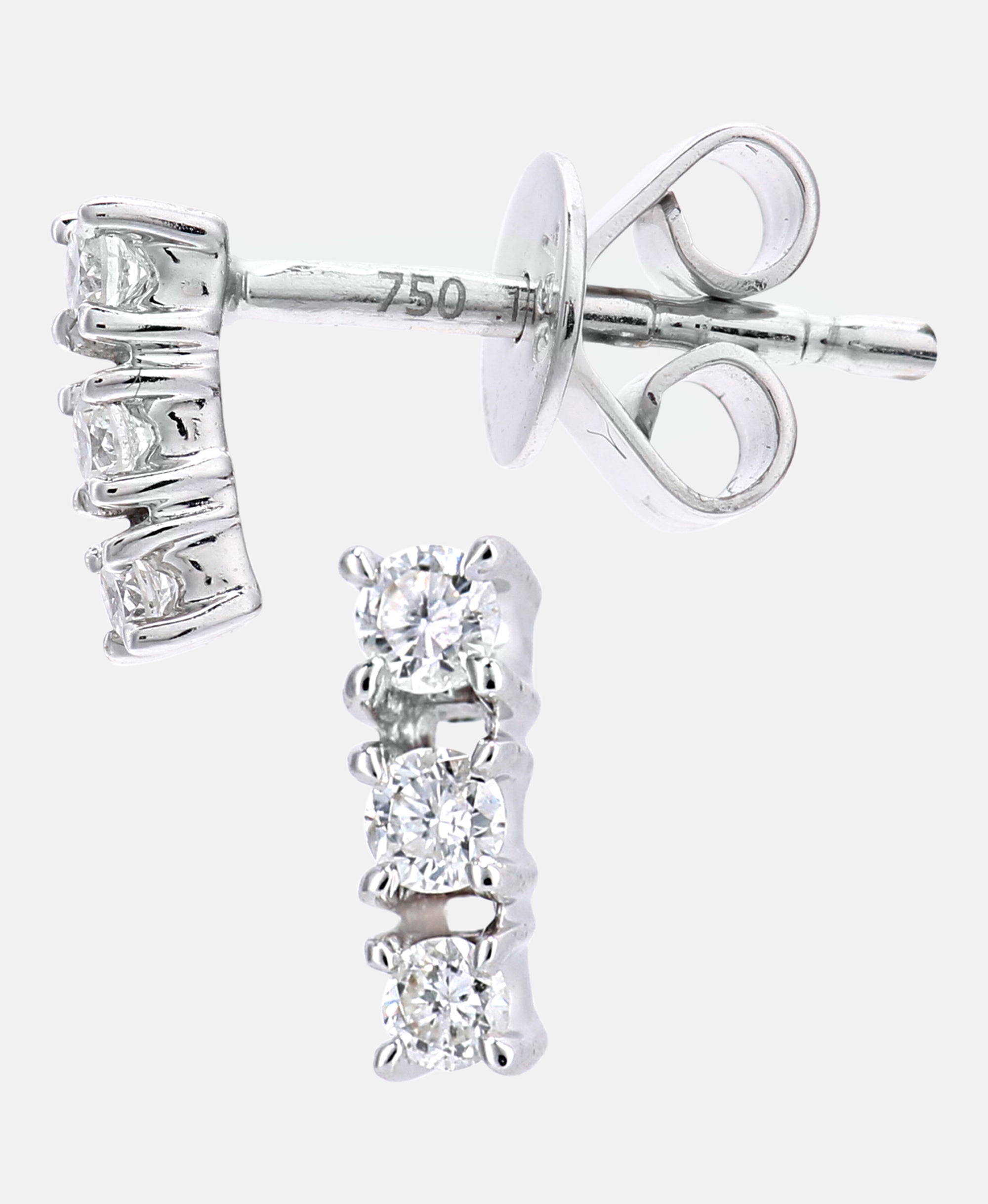 DIAMANT LETERNEL Earrings Silver