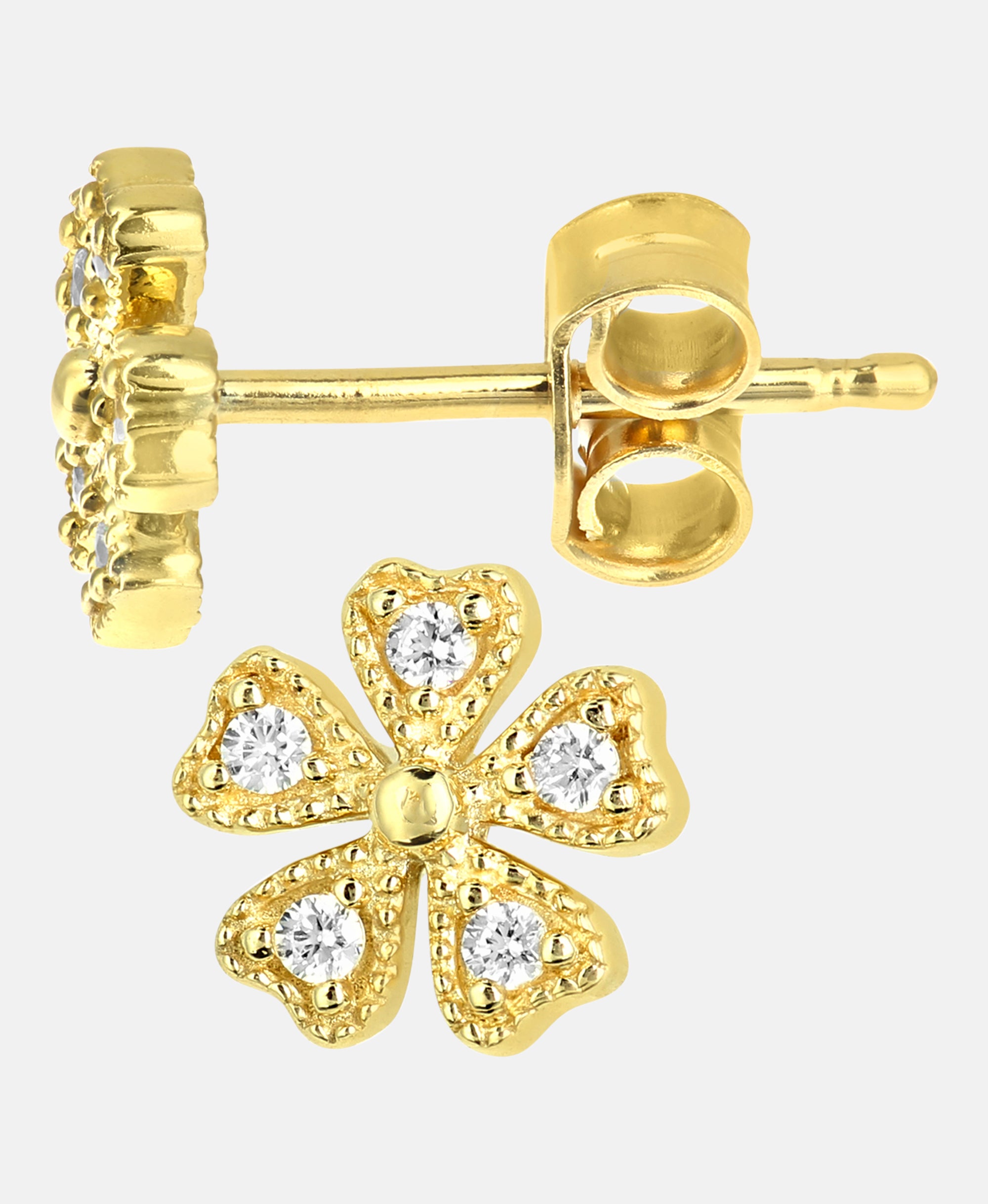 DIAMANT LETERNEL Earrings Yellow gold