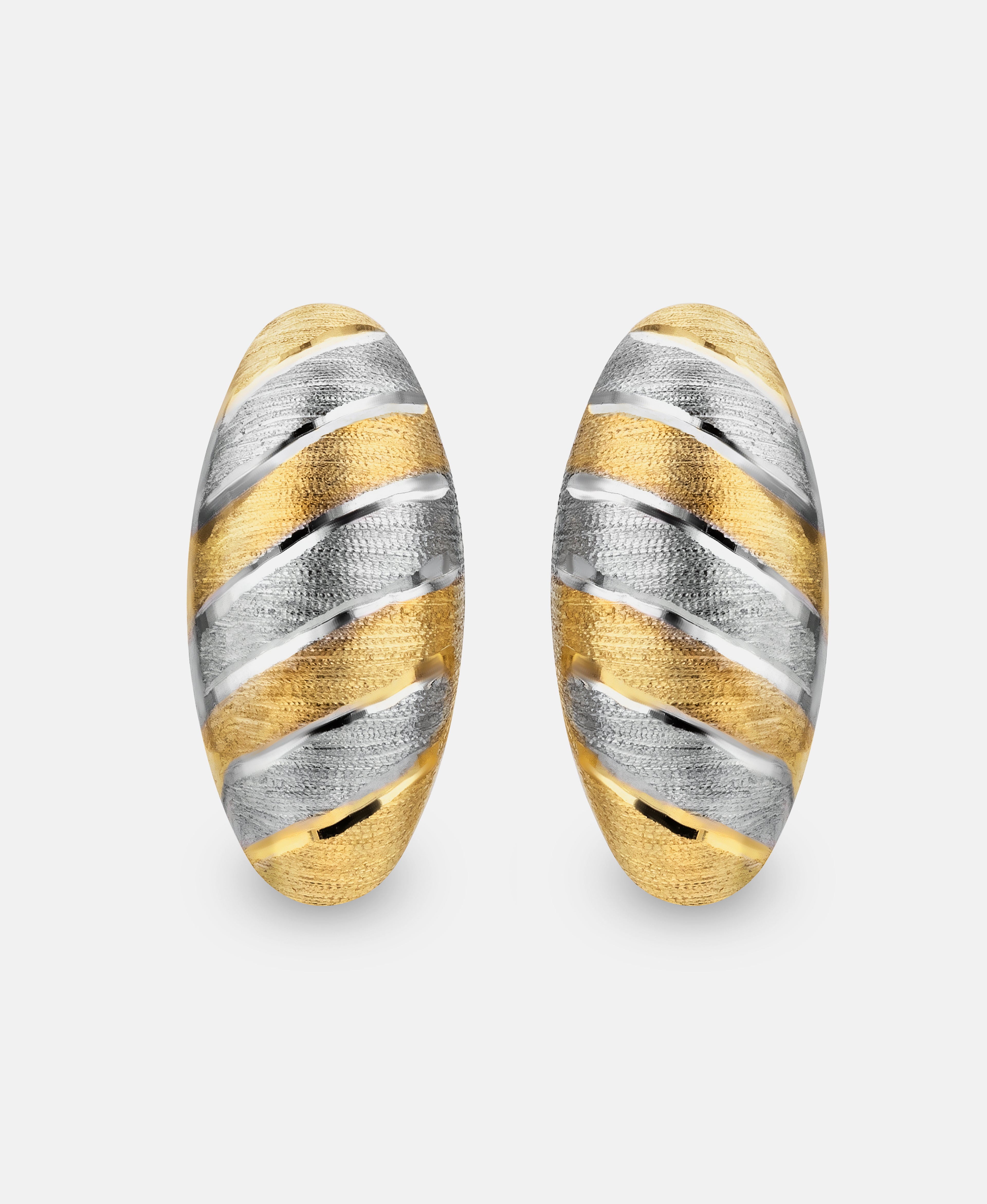 Hoop earrings in 585 (14K) Gold