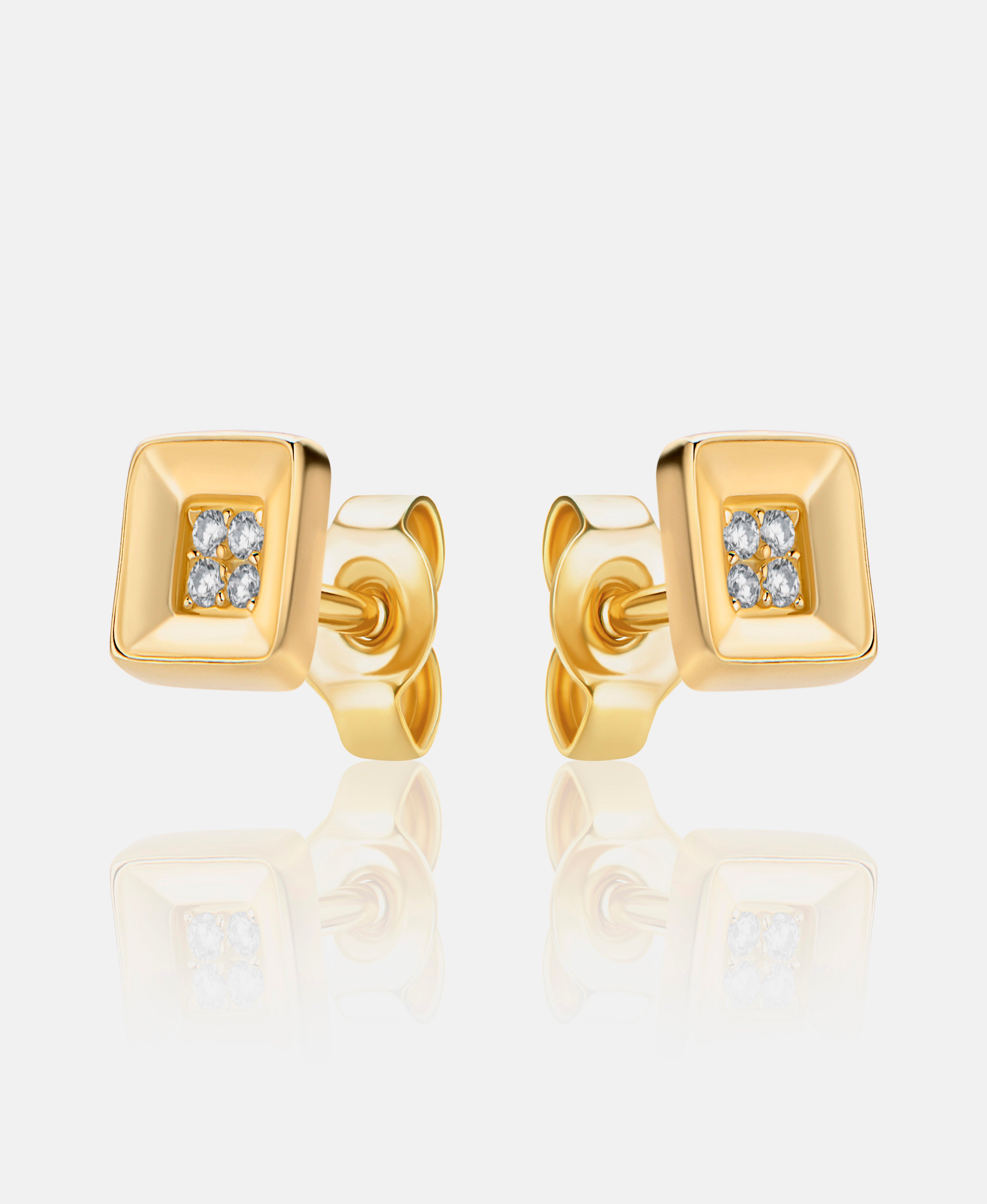 Ohrringe aus 585 Gelbgold