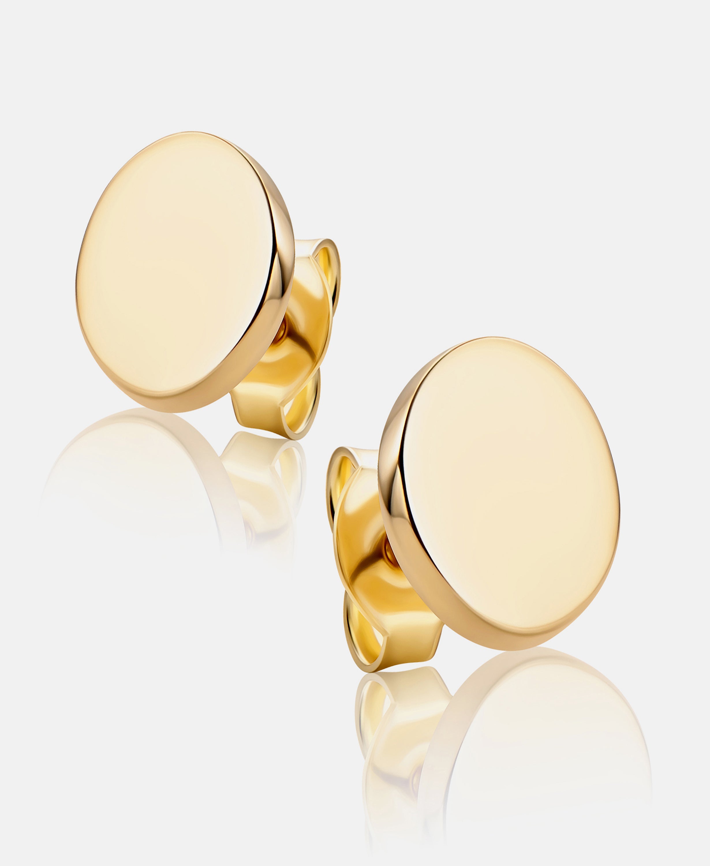 Stud earrings in 585 (14K) Yellow Gold