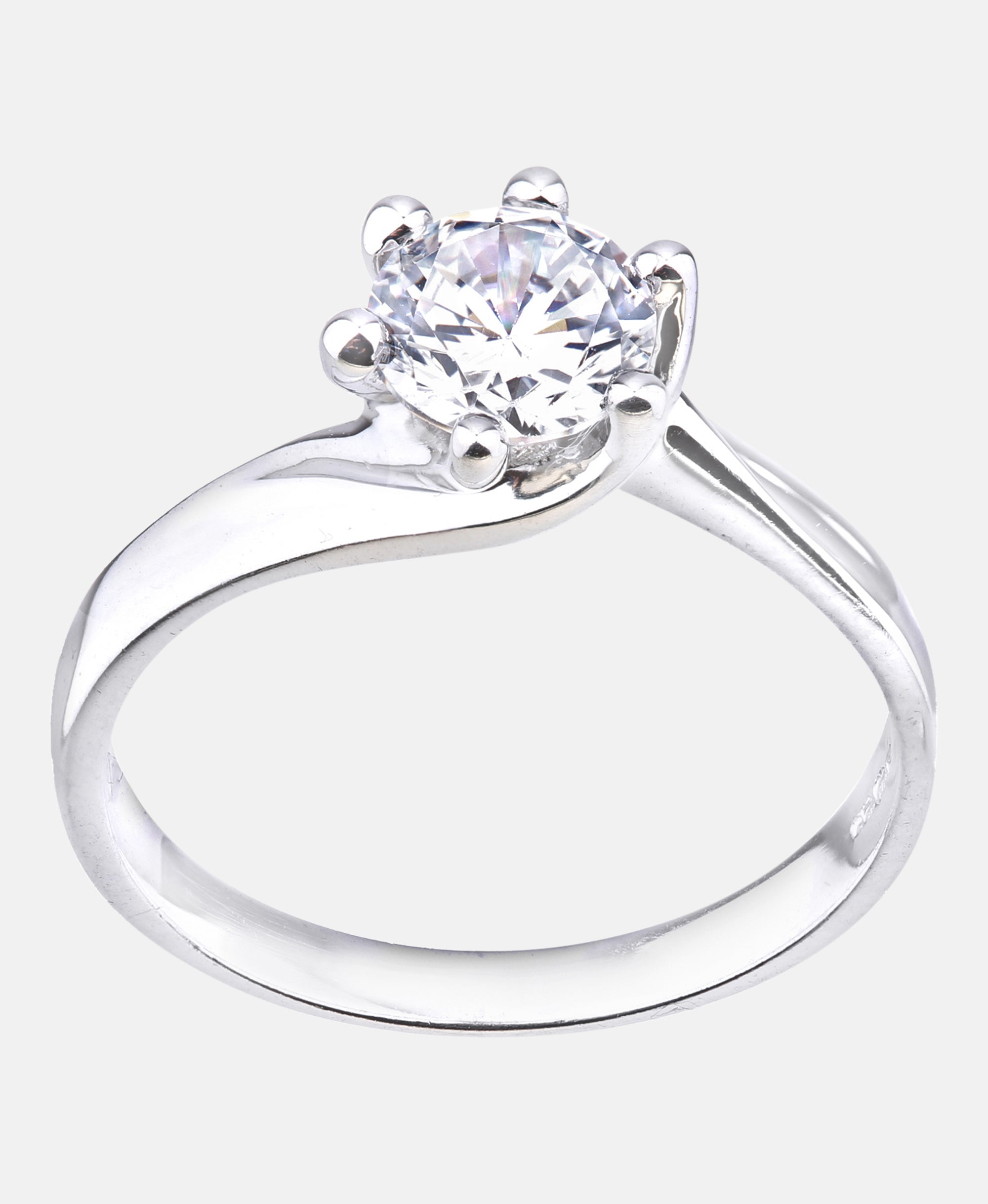 DIAMANT LETERNEL Ring Silver