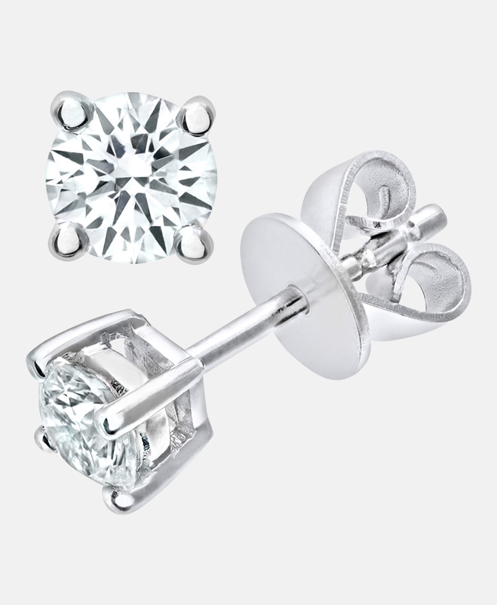 DIAMANT LETERNEL Earrings Silver