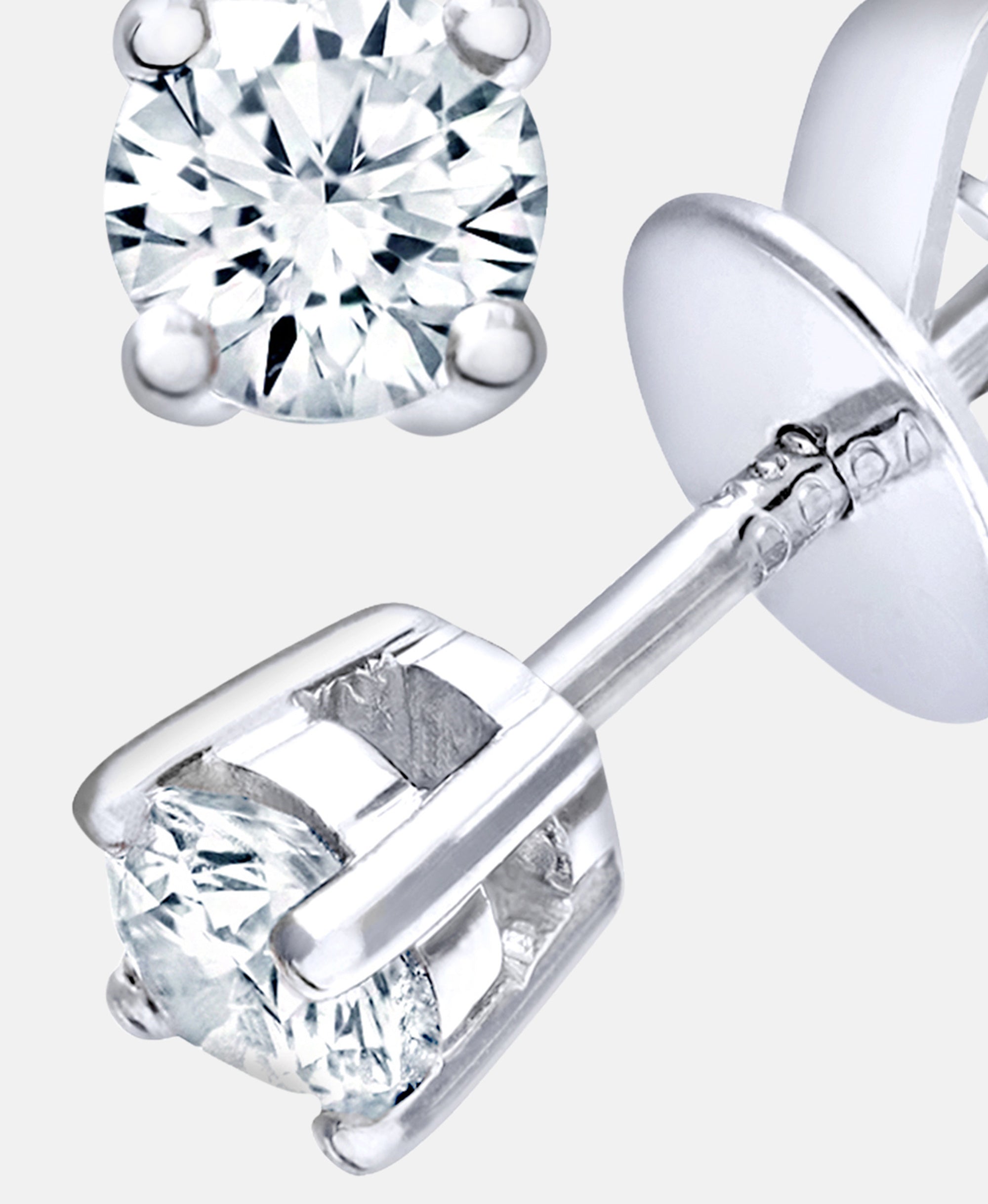 DIAMANT LETERNEL Earrings Silver
