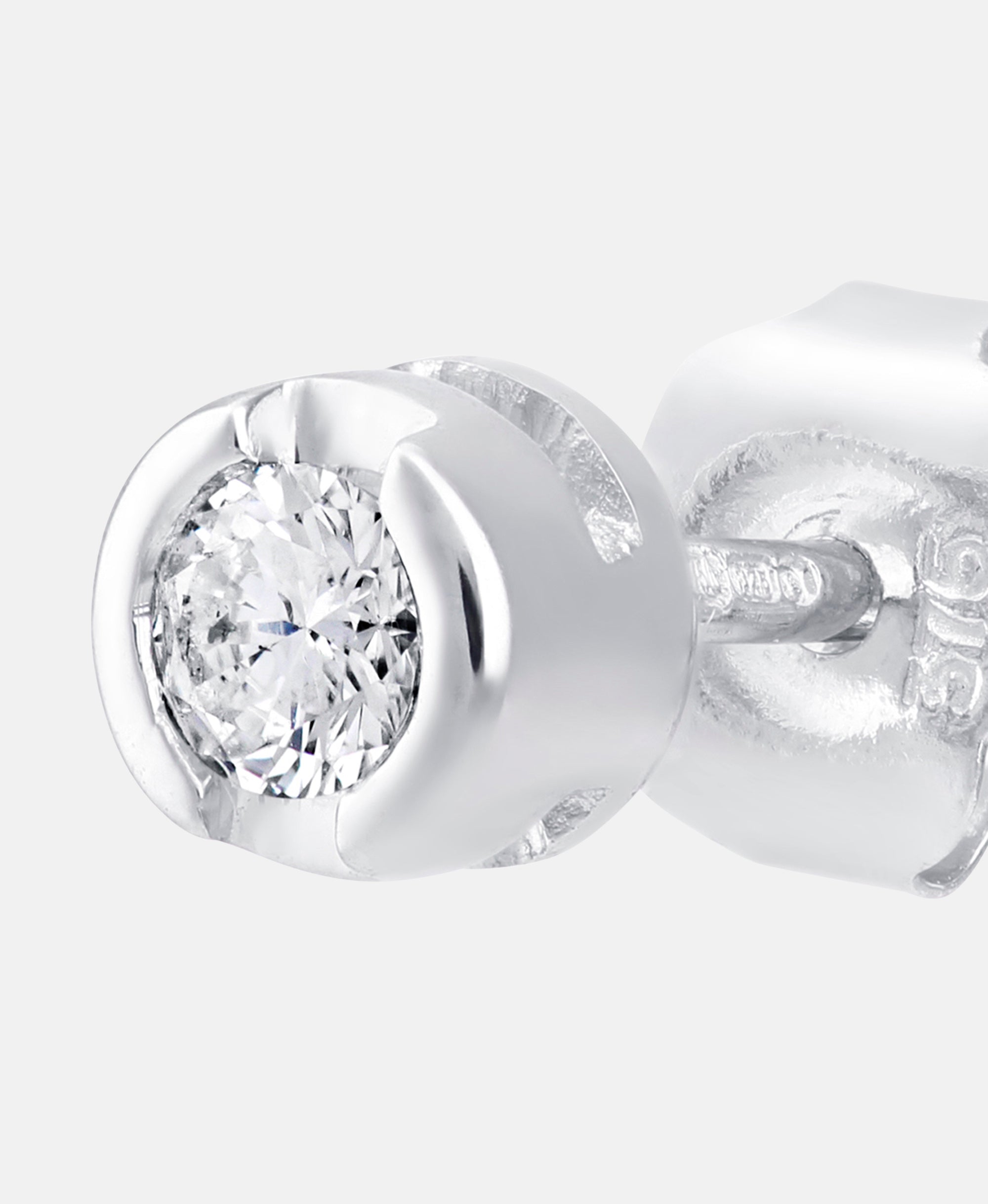 DIAMANT LETERNEL Earrings Silver