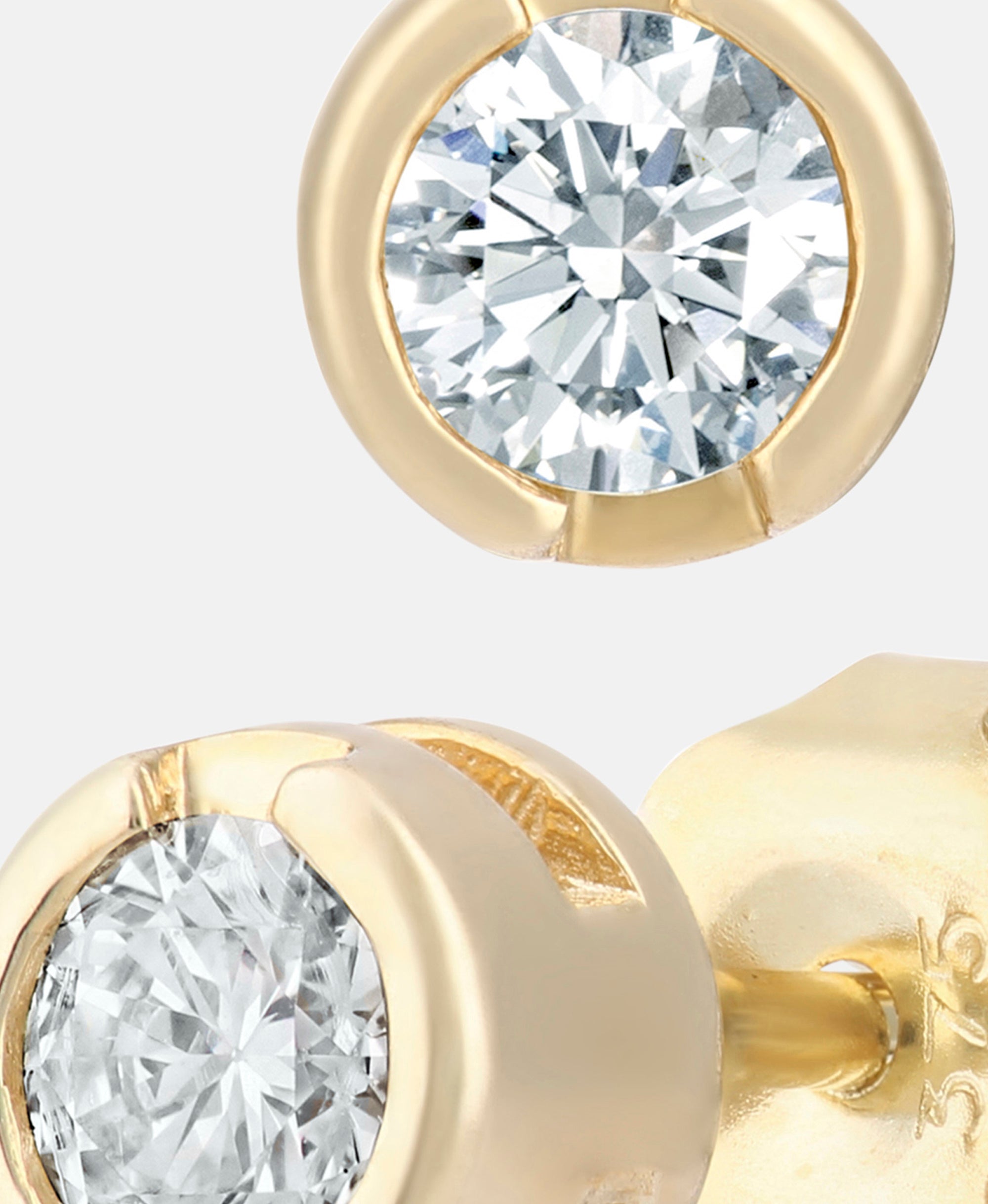 DIAMANT LETERNEL Earrings Yellow gold