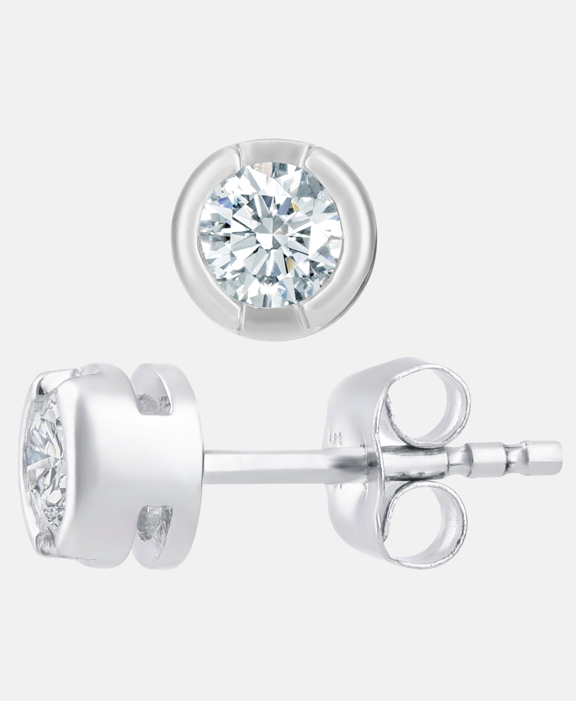 DIAMANT LETERNEL Earrings Silver