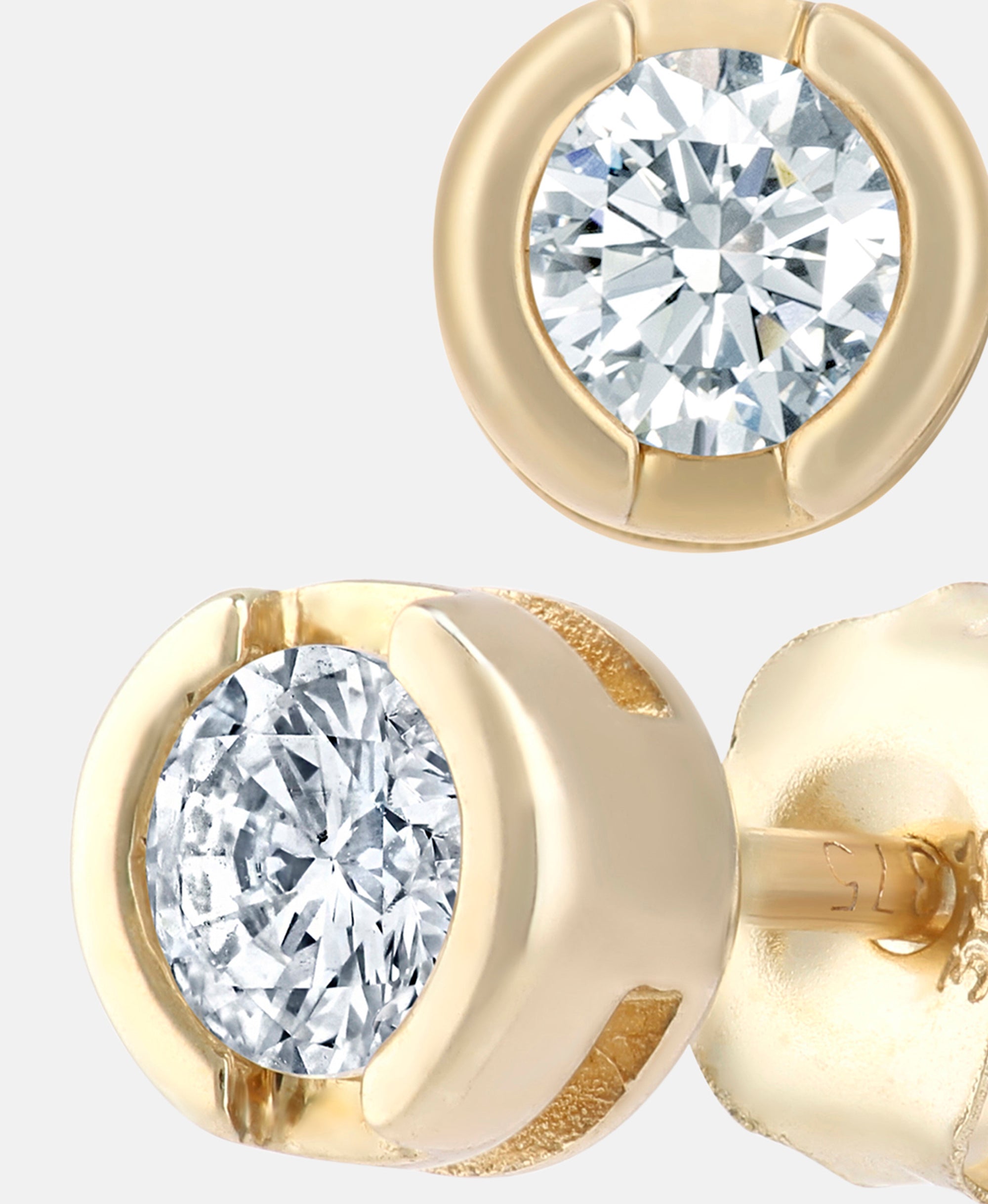 DIAMANT LETERNEL Earrings Yellow gold