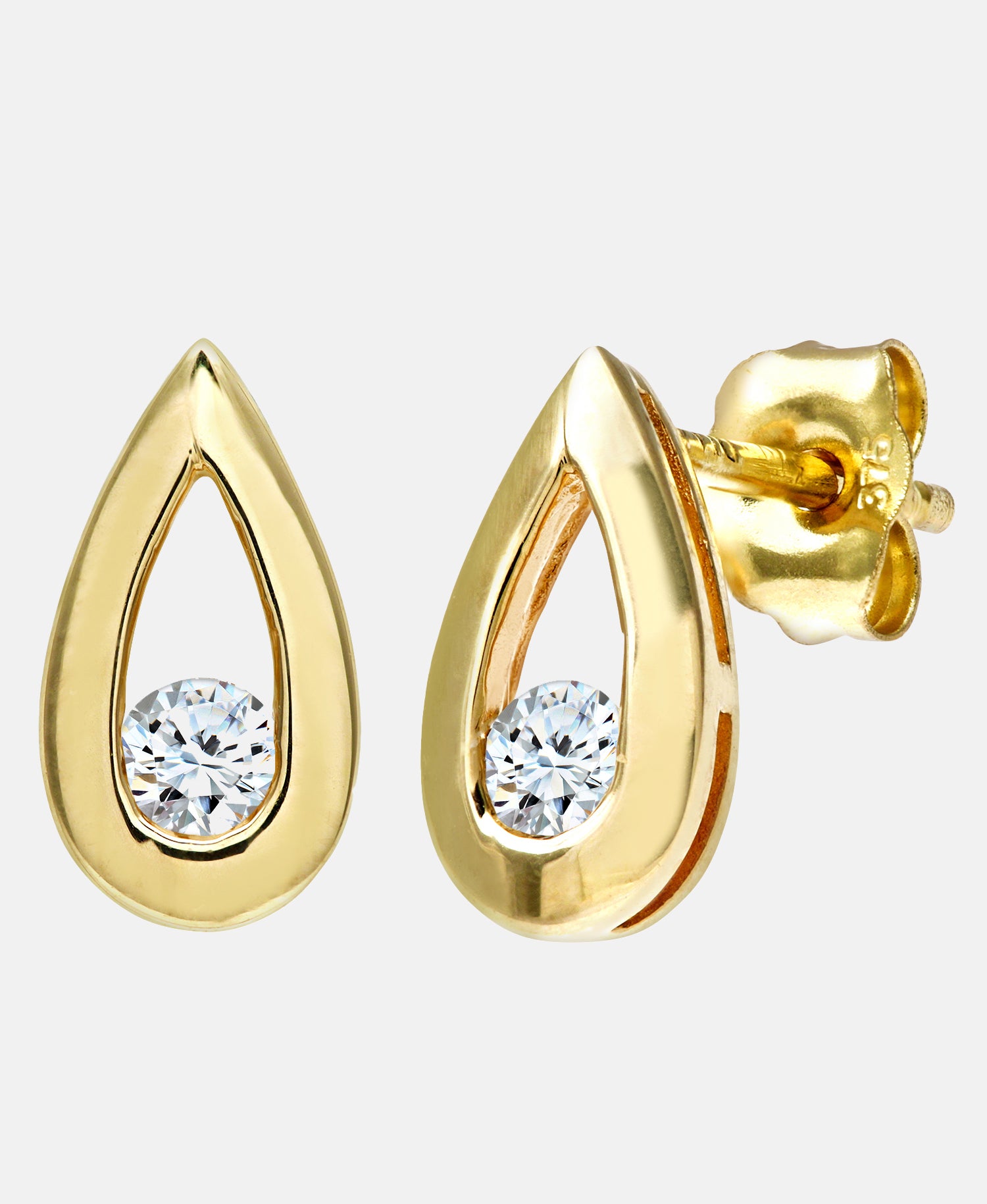 DIAMANT LETERNEL Earrings Gold