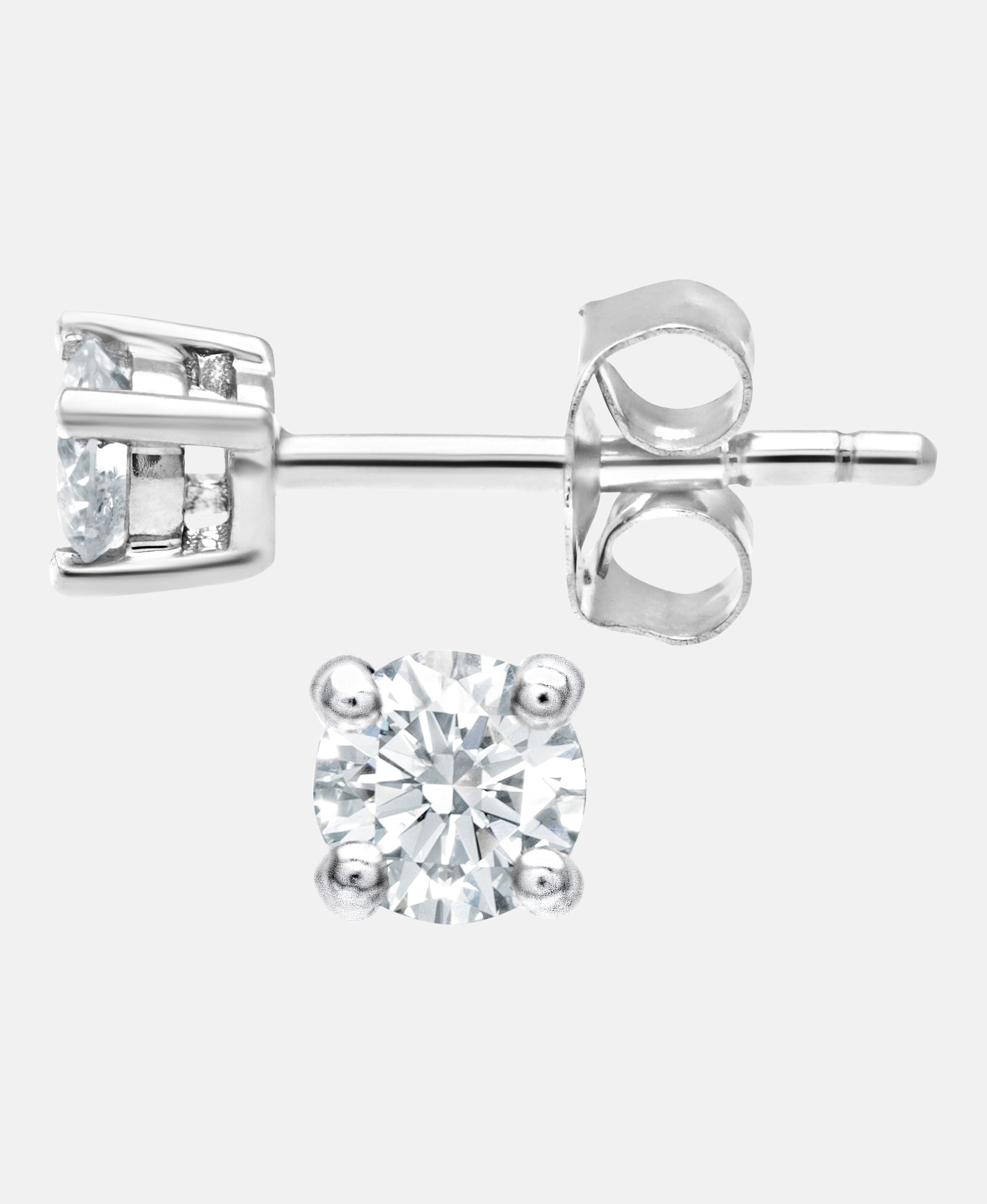 DIAMANT LETERNEL Earrings Silver