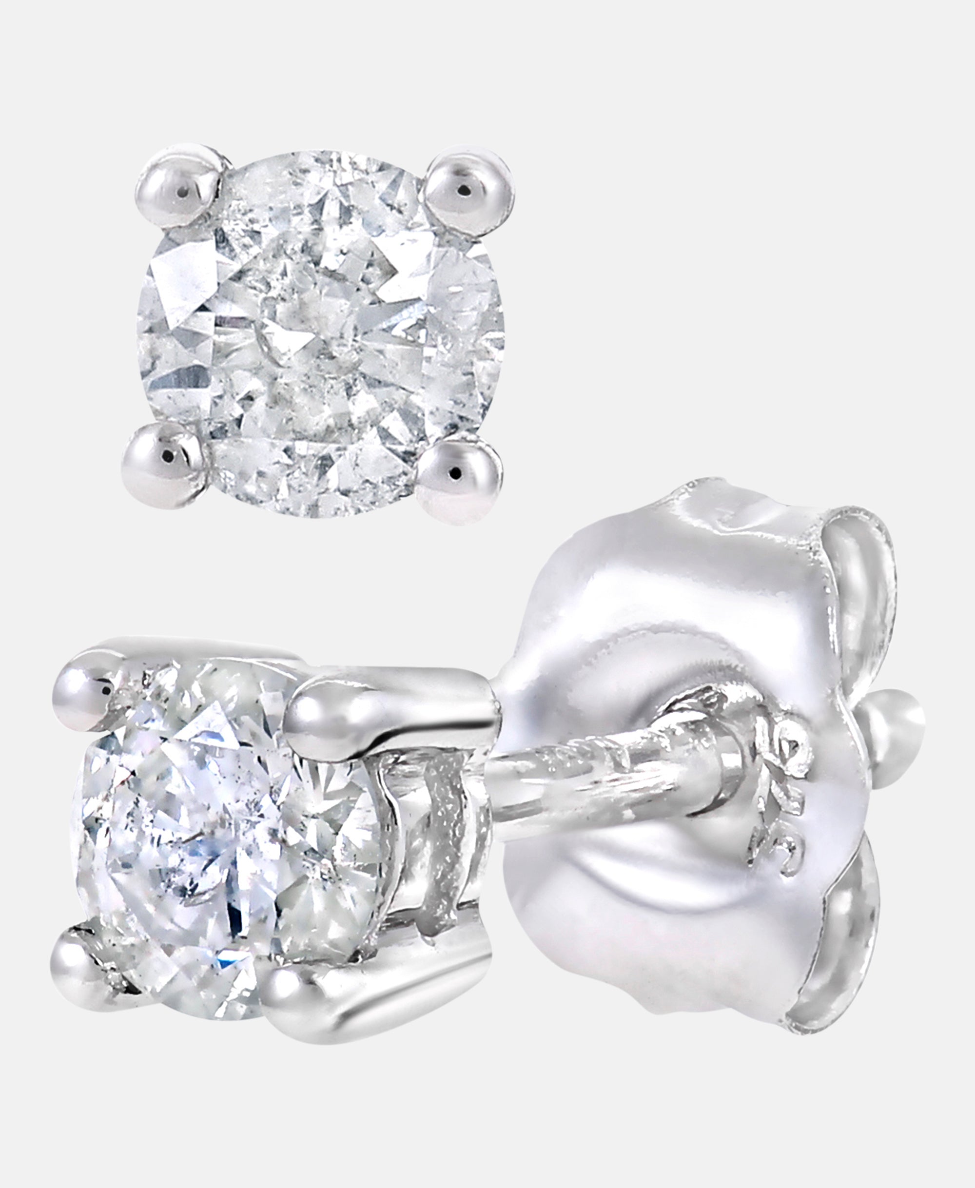 DIAMANT LETERNEL Earrings Silver