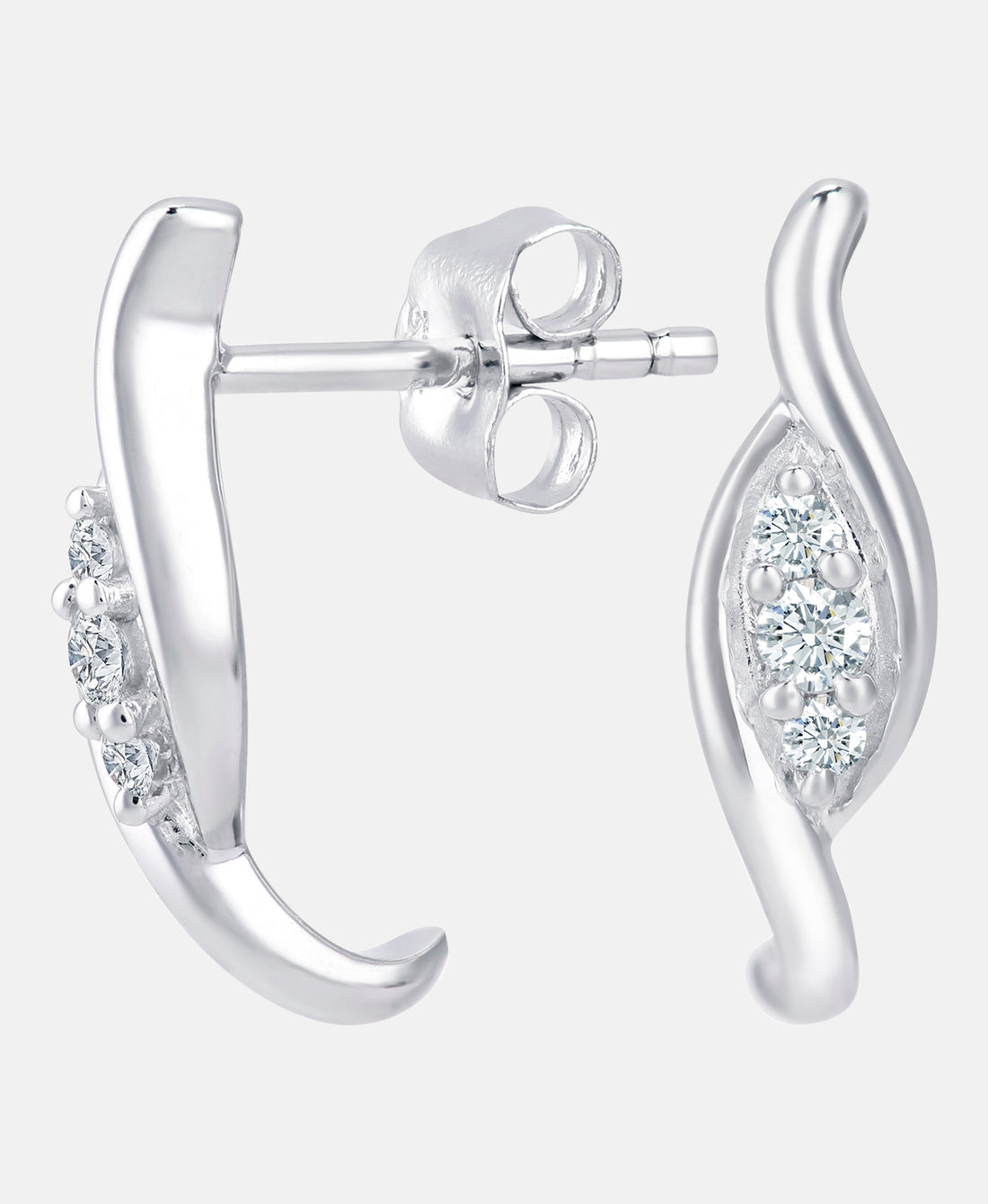 DIAMANT LETERNEL Earrings Silver