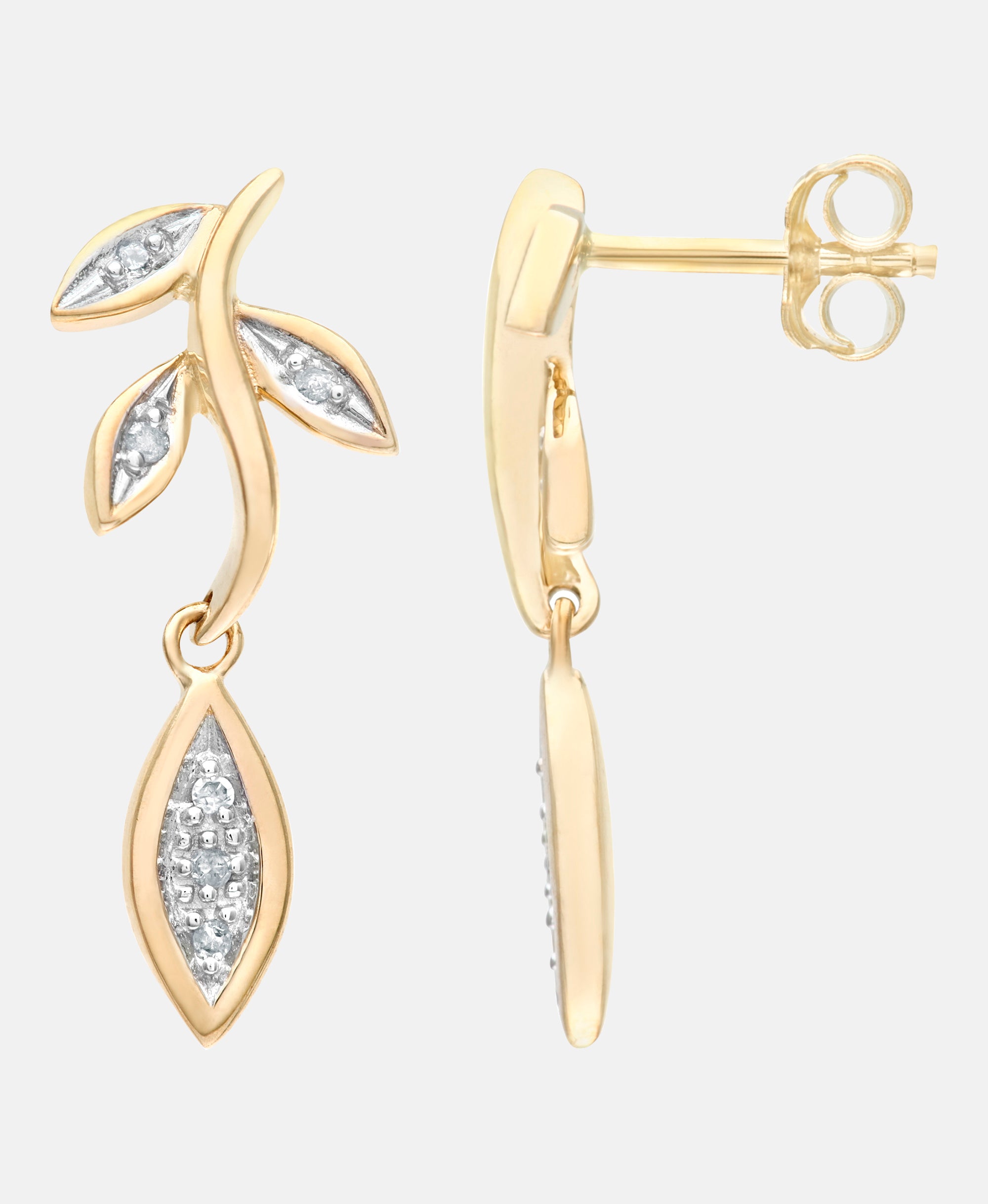 DIAMANT LETERNEL Earrings Gold