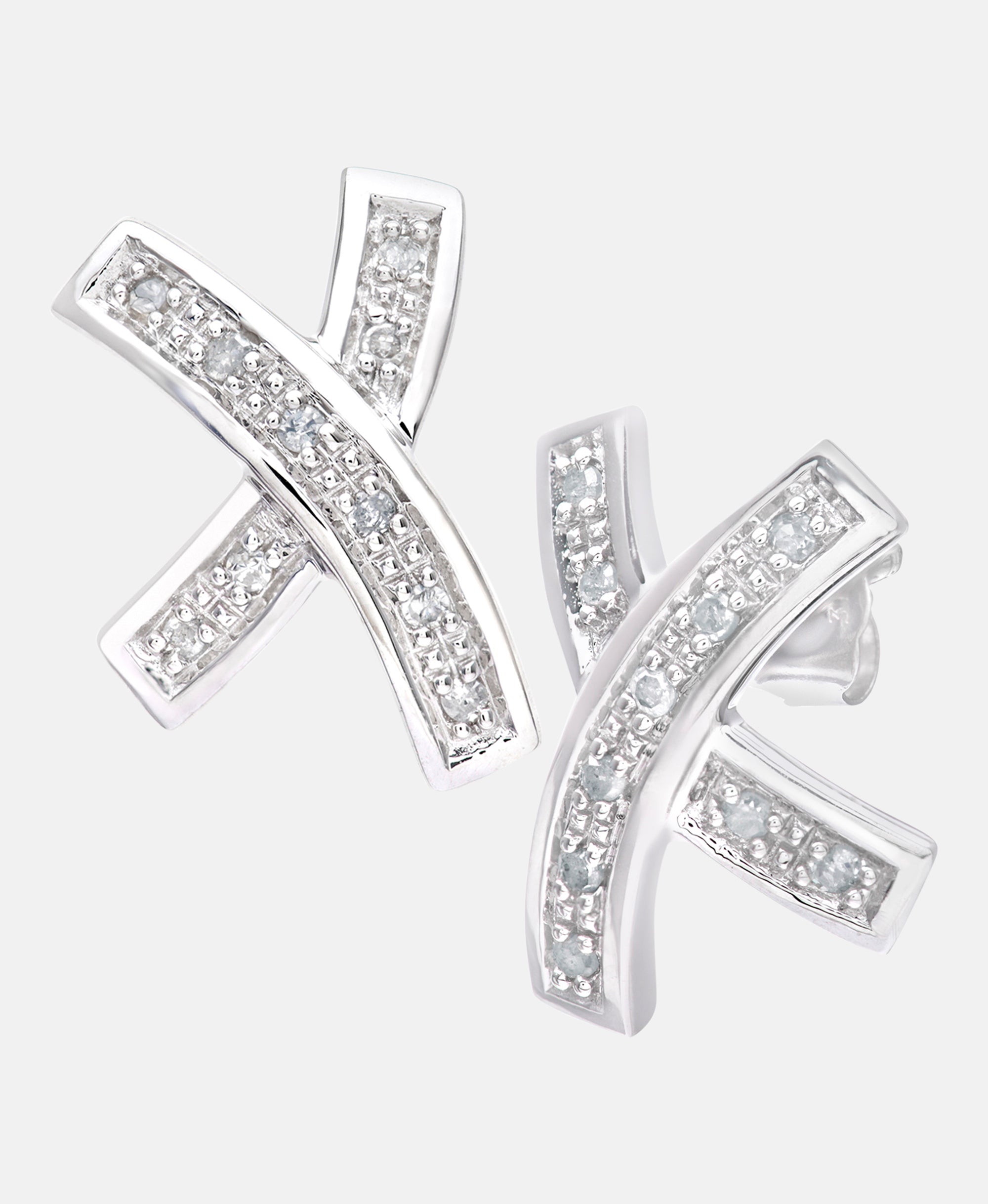 DIAMANT LETERNEL Earrings Silver