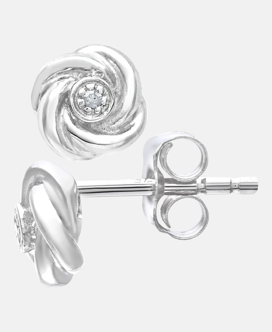 DIAMANT LETERNEL Earrings Silver