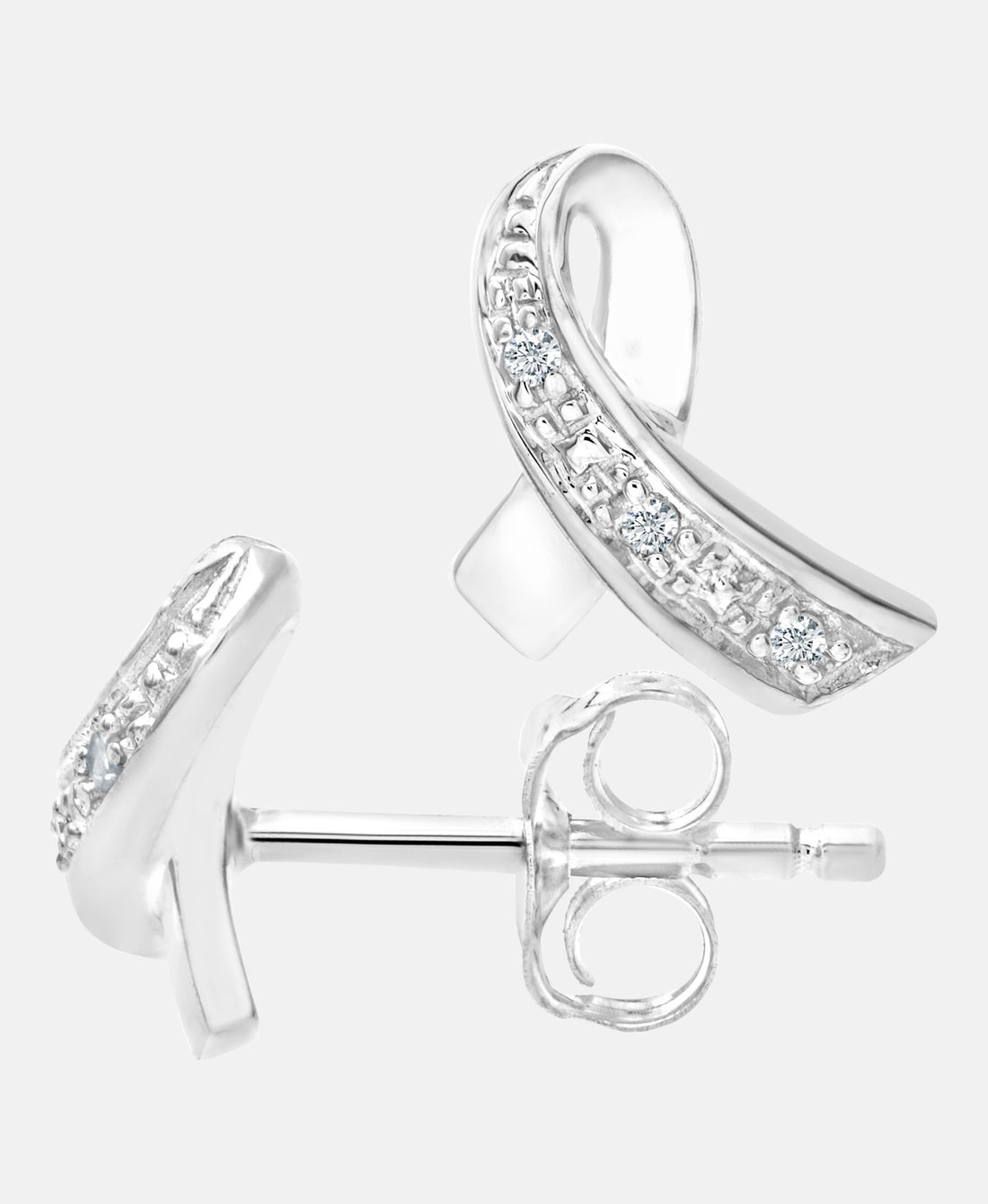 DIAMANT LETERNEL Earrings Silver