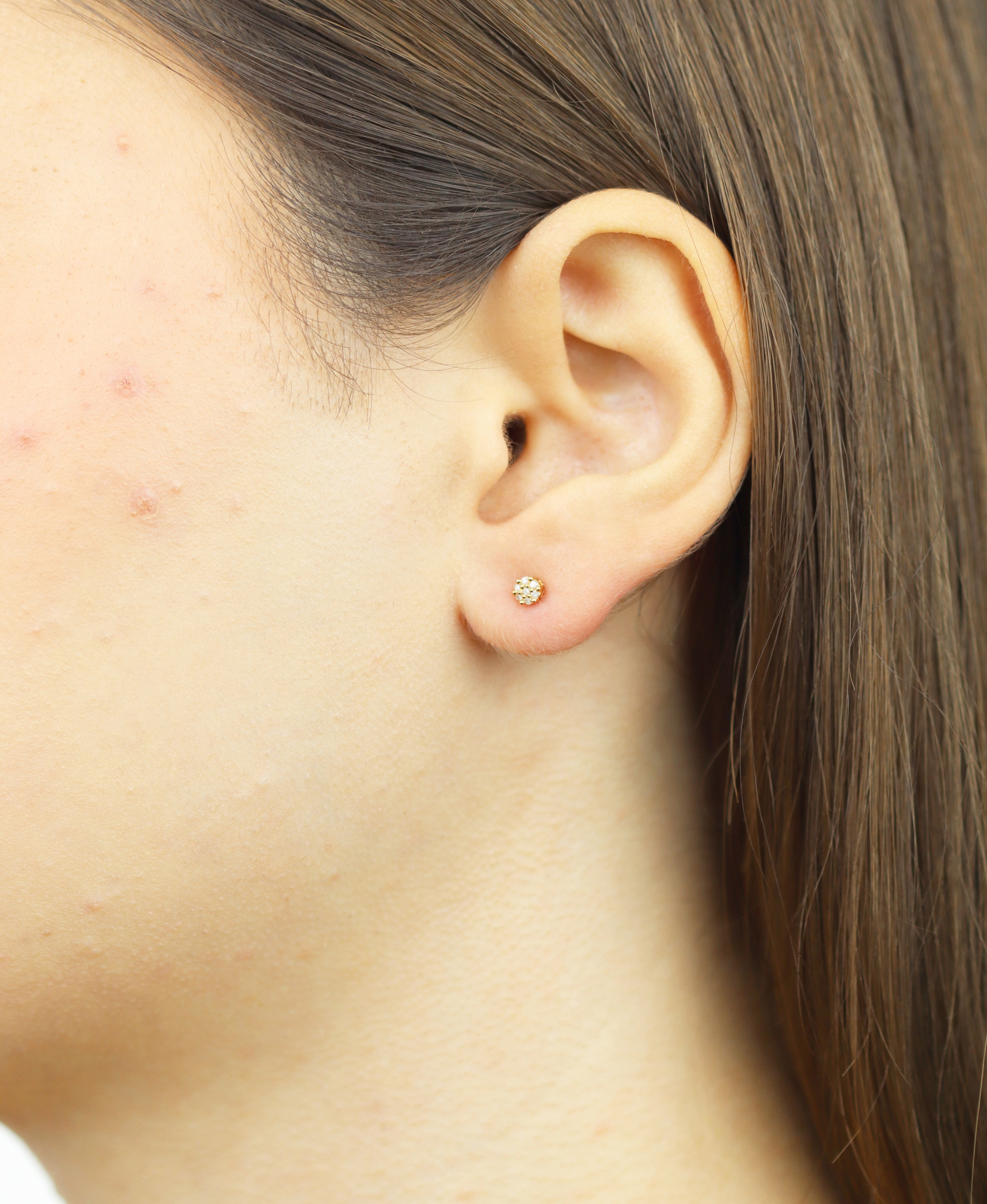 DIAMANT LETERNEL Earrings Gold