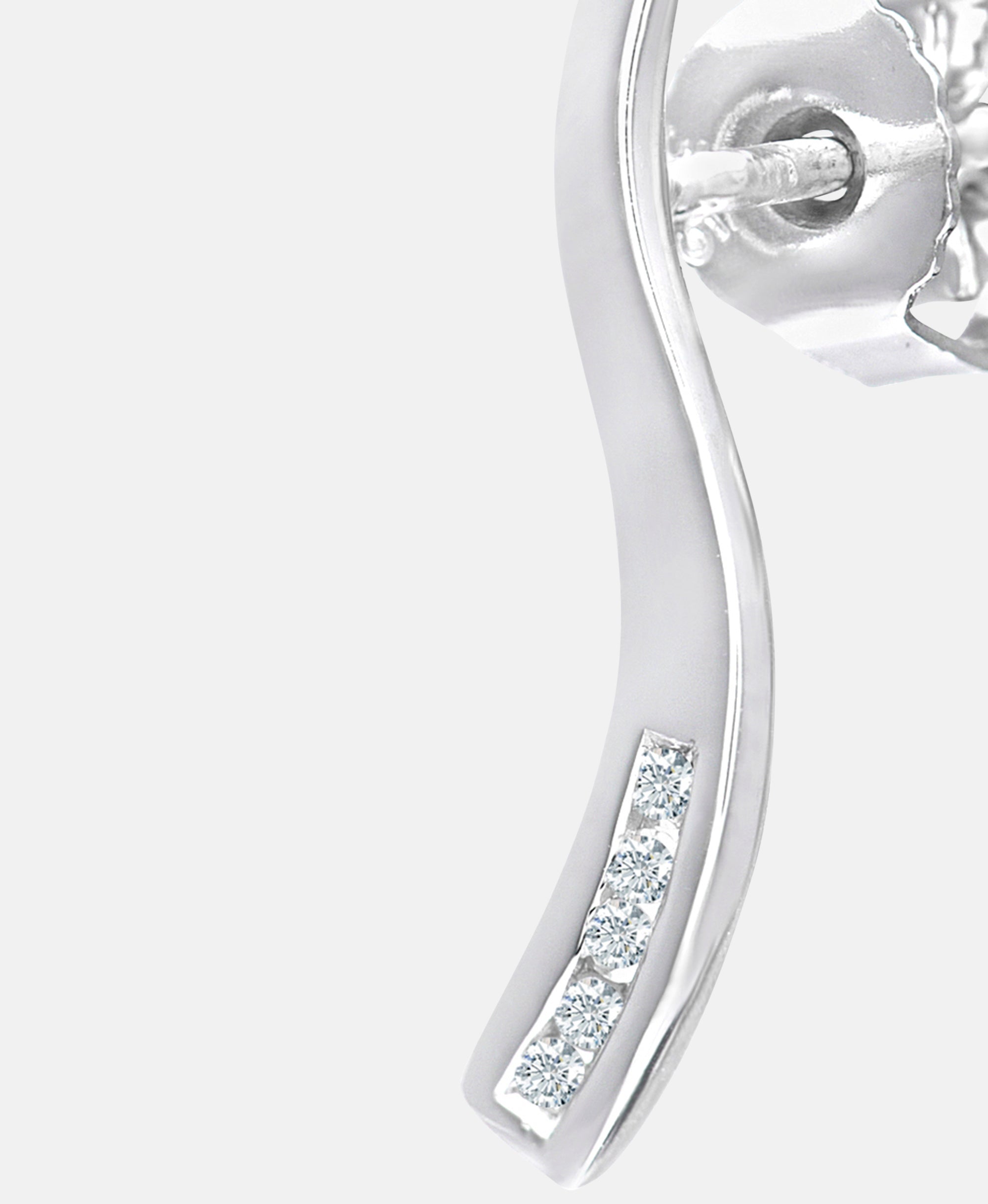 DIAMANT LETERNEL Earrings Silver