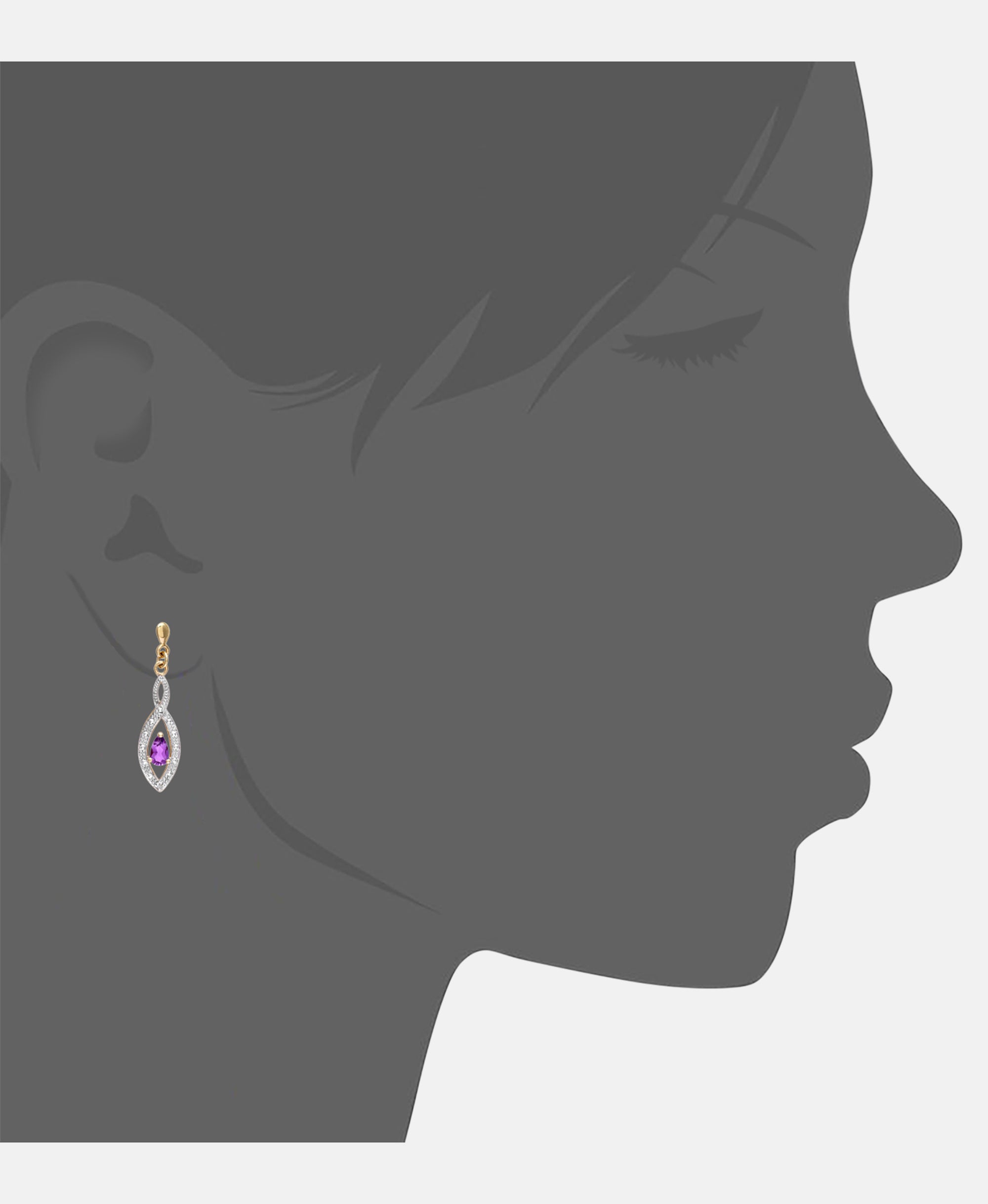 DIAMANT LETERNEL Earrings Gold