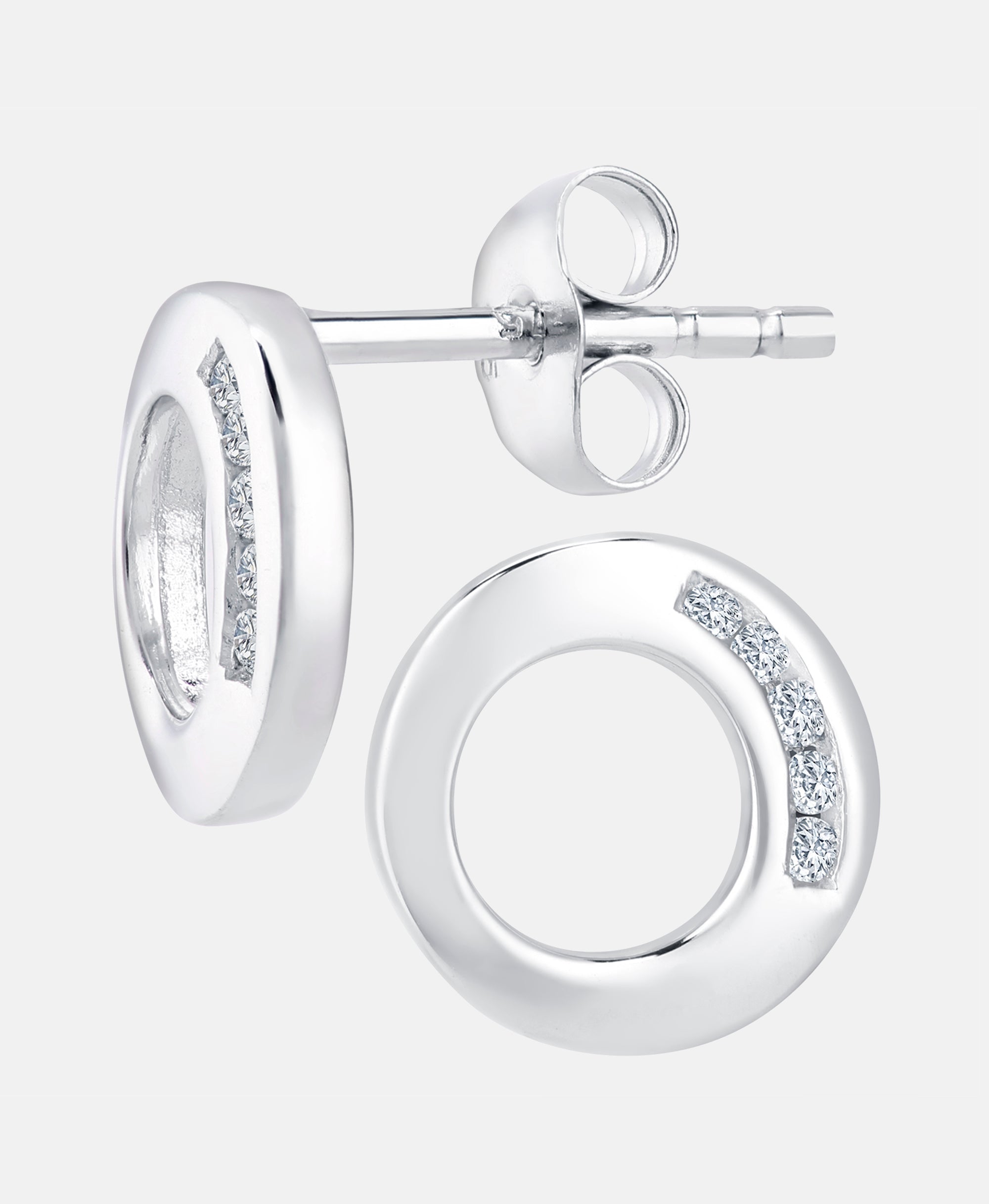 DIAMANT LETERNEL Earrings Silver