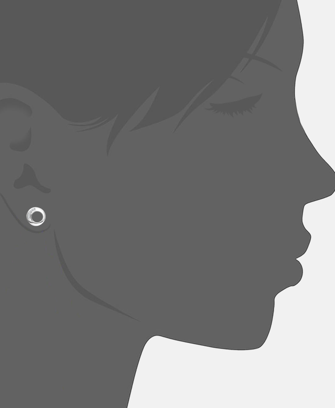 DIAMANT LETERNEL Earrings Silver