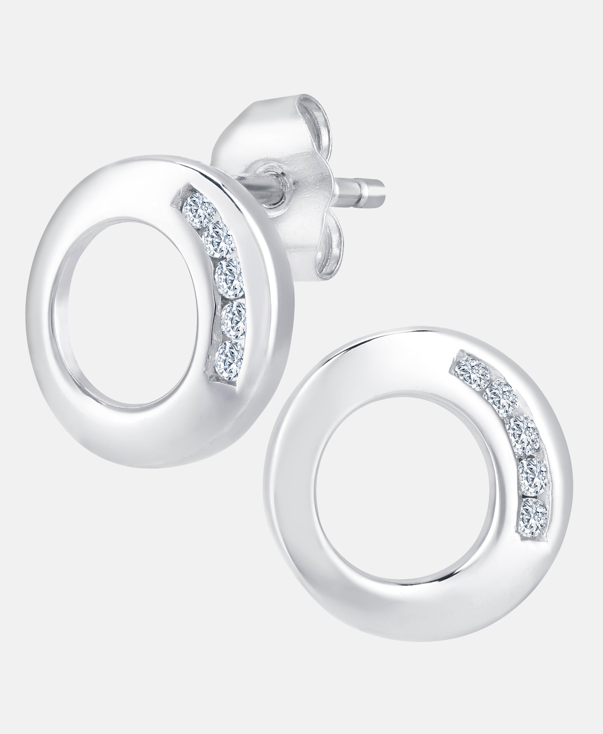 DIAMANT LETERNEL Earrings Silver