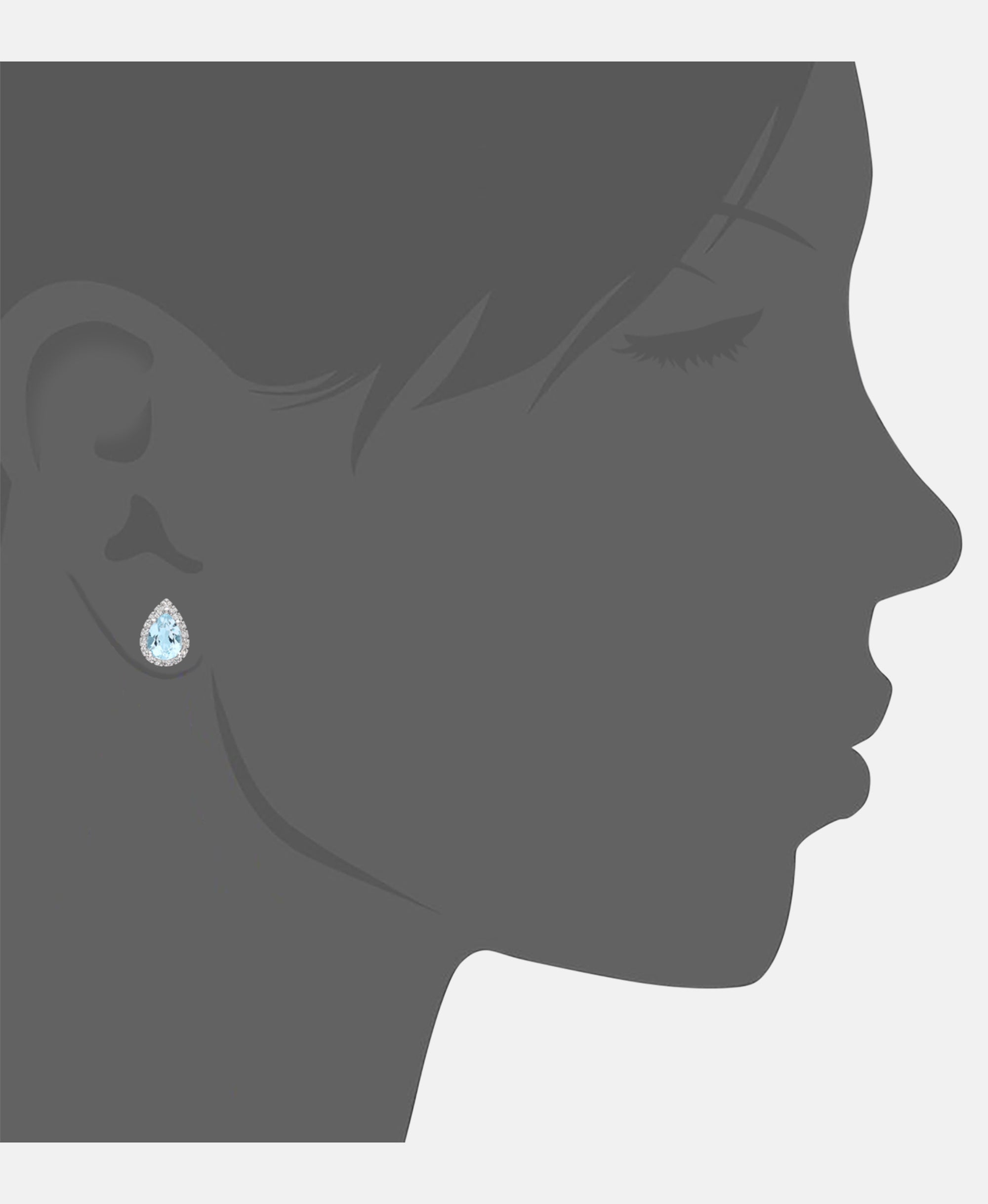 DIAMANT LETERNEL Earrings Blue