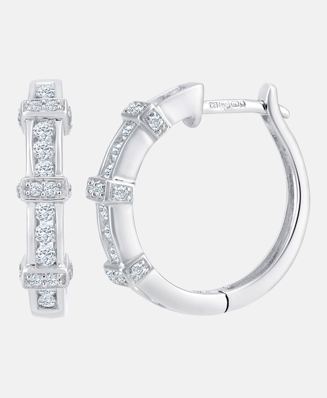 DIAMANT LETERNEL Earrings Silver