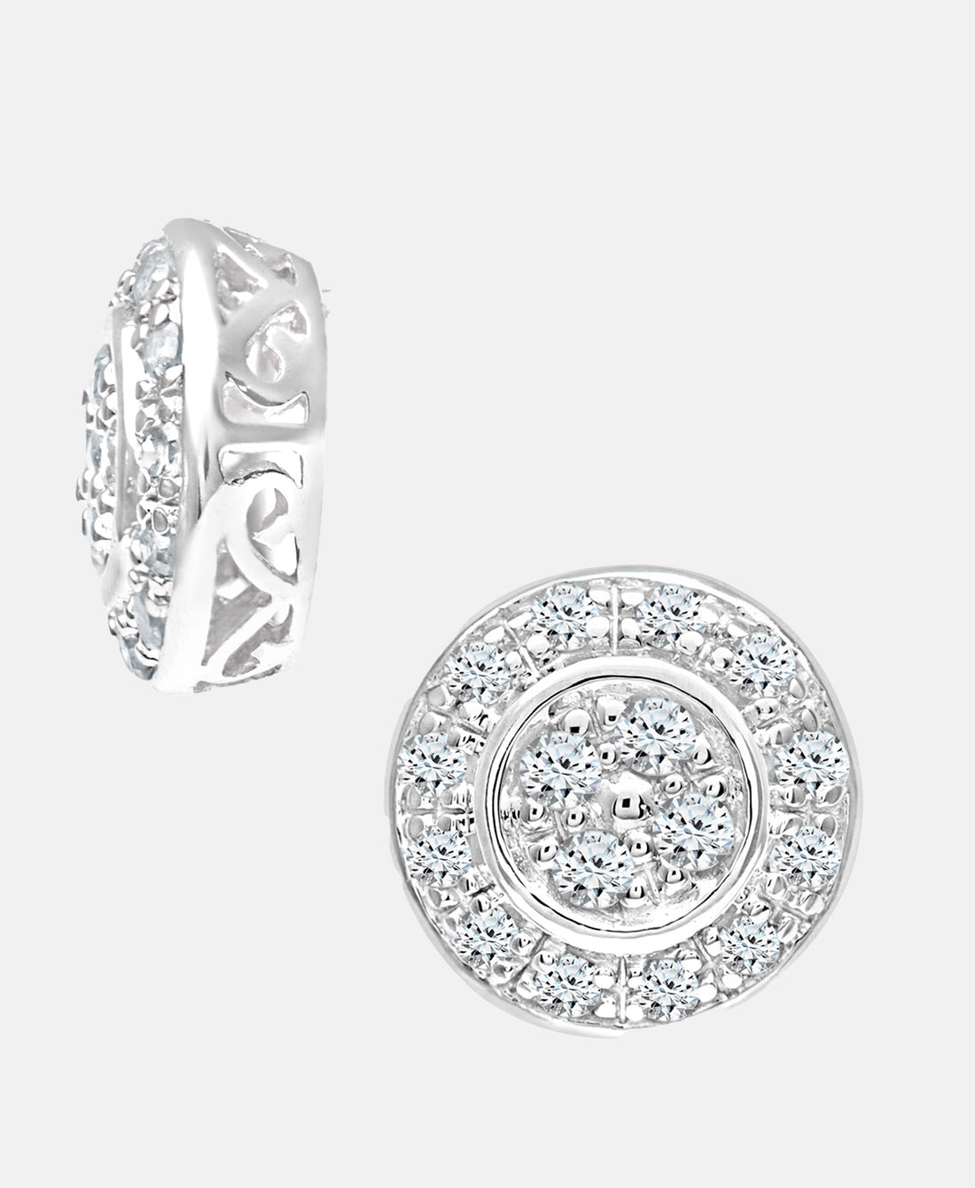 DIAMANT LETERNEL Earrings Silver