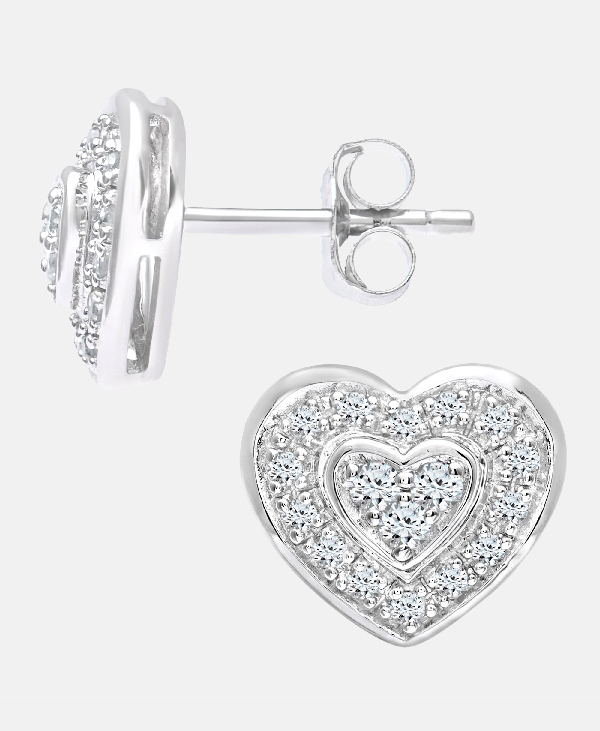 DIAMANT LETERNEL Earrings Silver