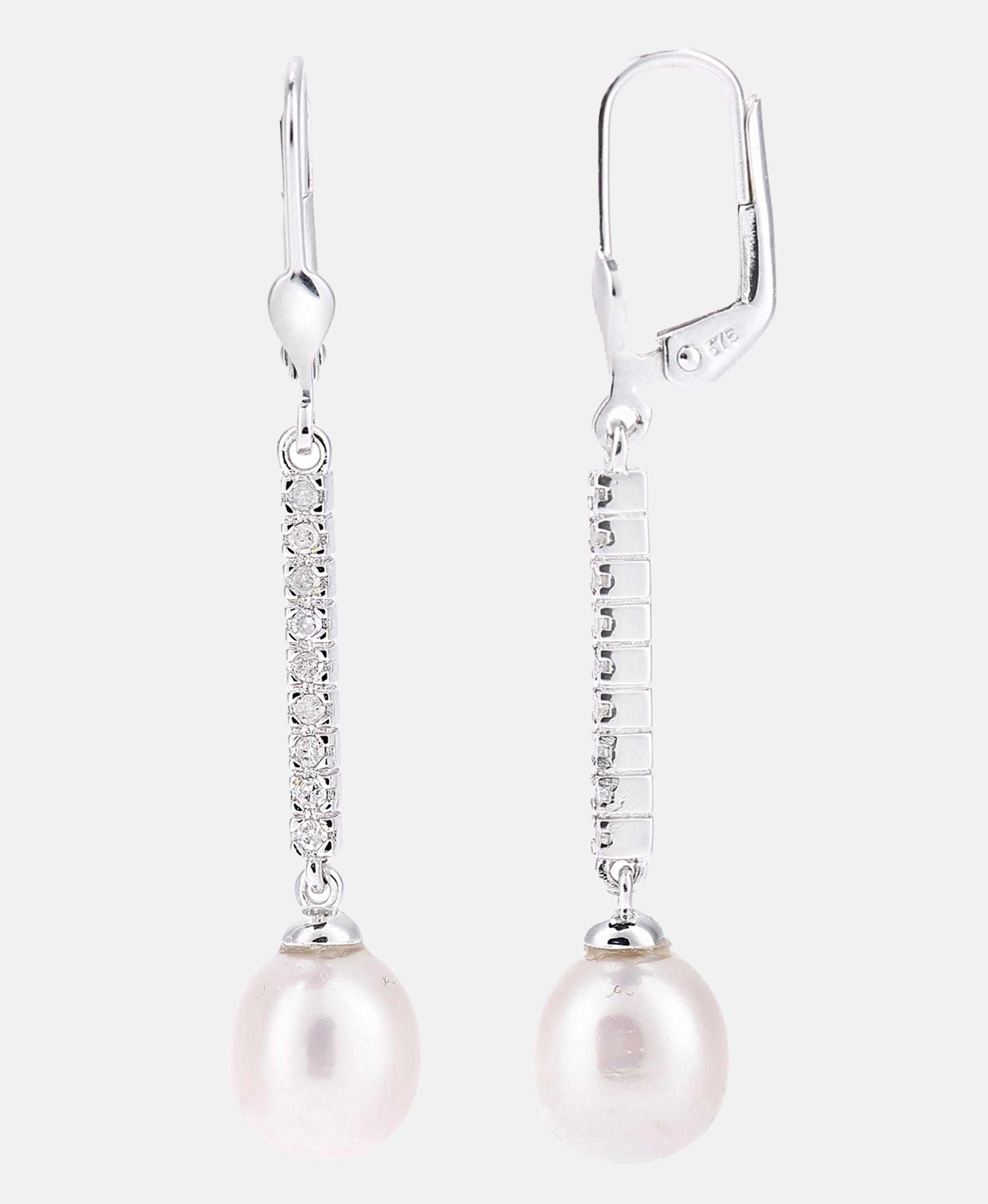 DIAMANT LETERNEL Earrings Silver